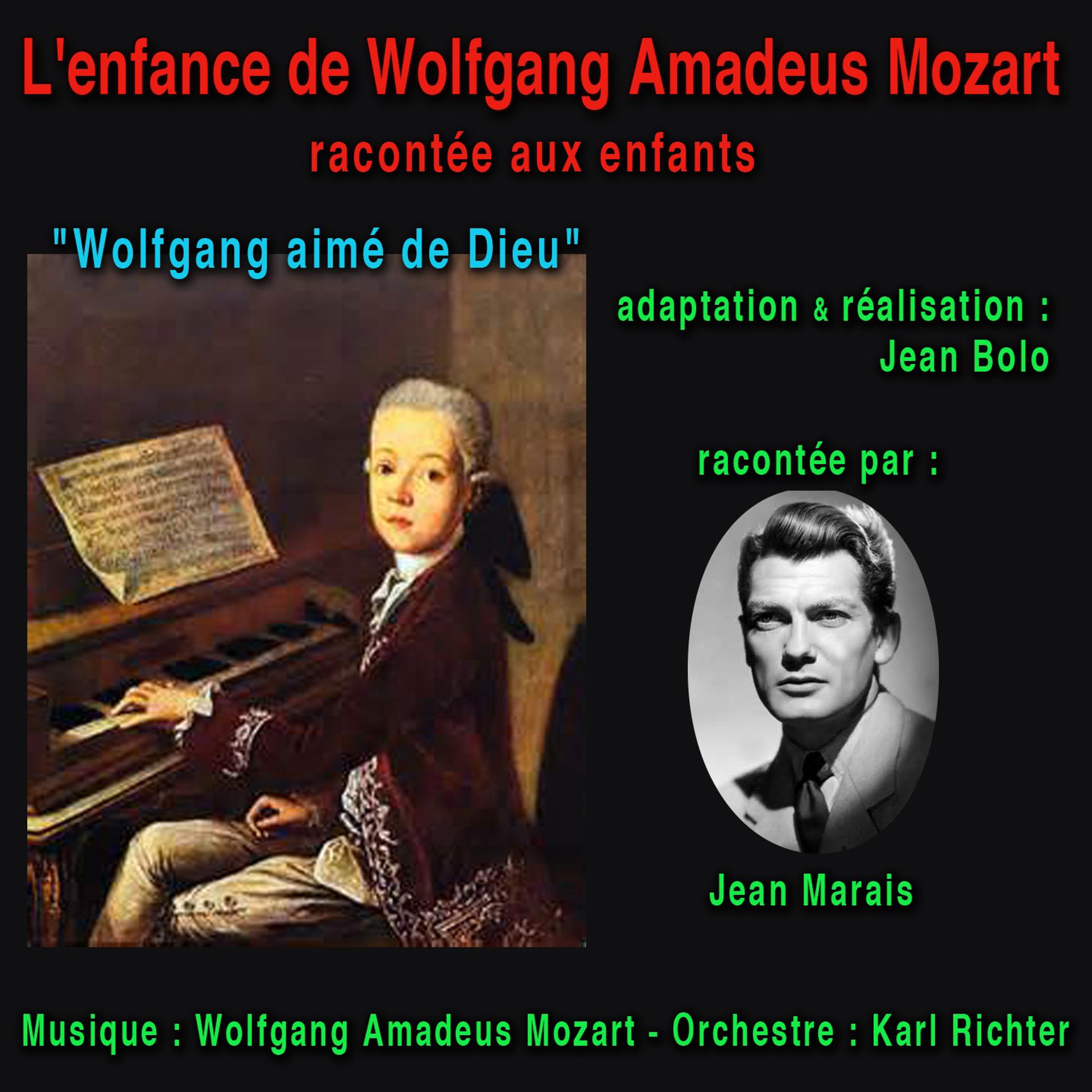 Постер альбома L'enfance de Wolfgang Amadeus Mozart (Racontée aux enfants)