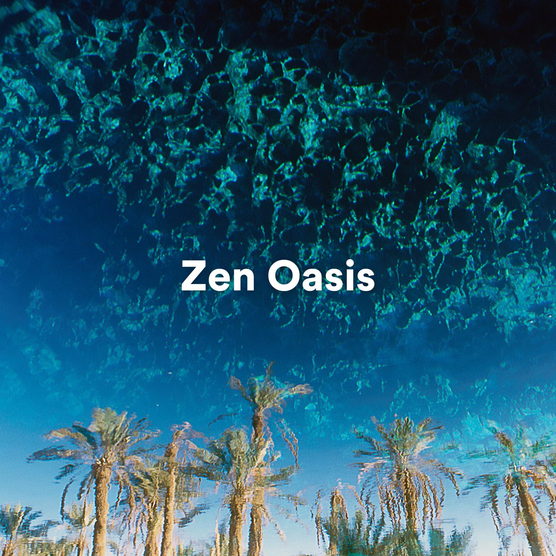 Постер альбома Zen Oasis: Soothing Ambient Tracks for Relaxation and Meditation
