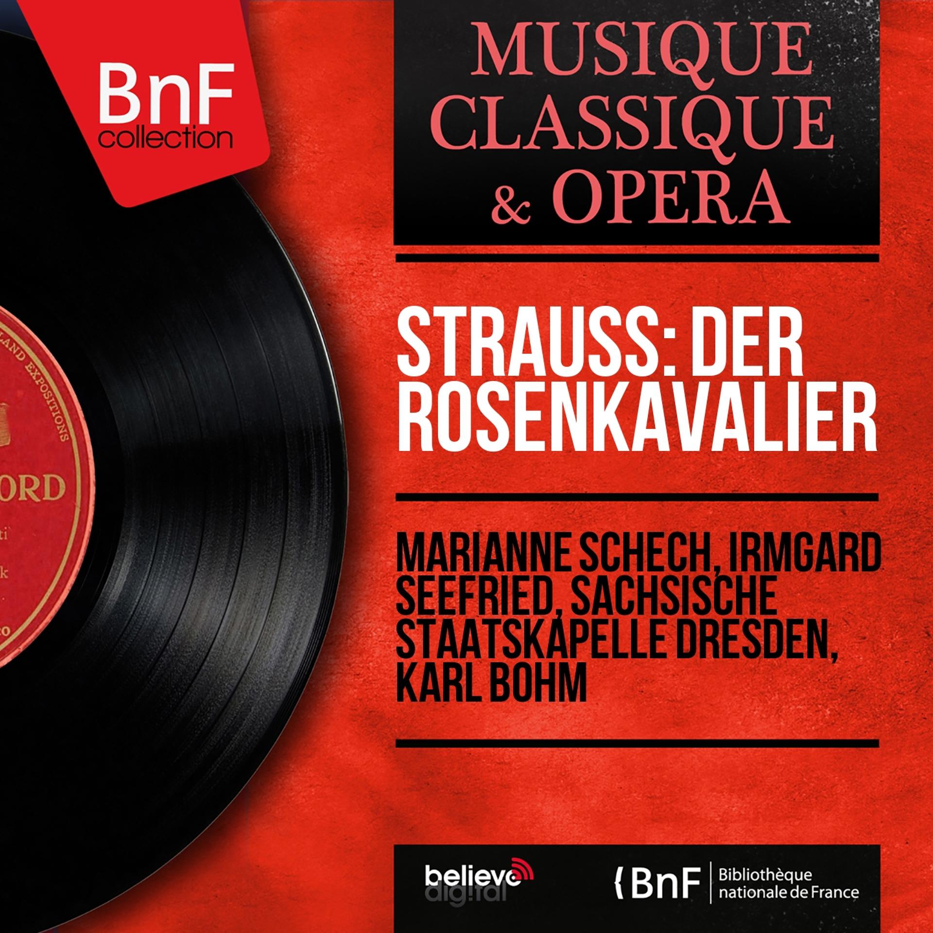 Постер альбома Strauss: Der Rosenkavalier (Stereo Version)