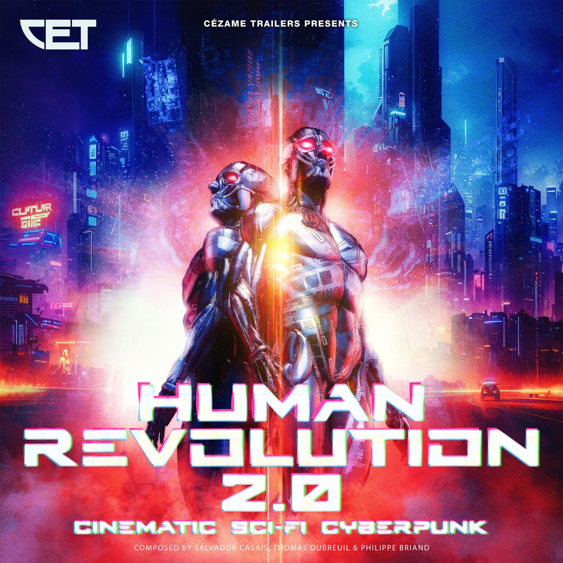 Постер альбома Human Revolution 2.0 - Cinematic Sci-Fi Cyberpunk