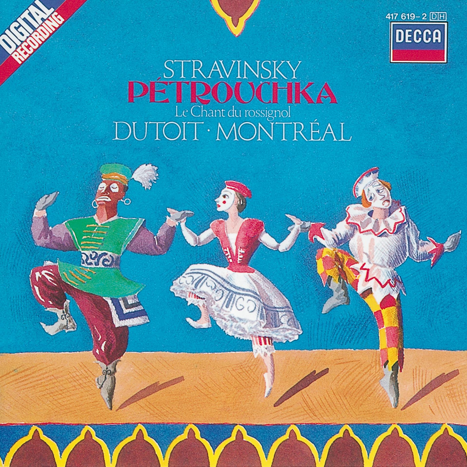 Постер альбома Stravinsky: Petrouchka; Le chant du rossignol etc