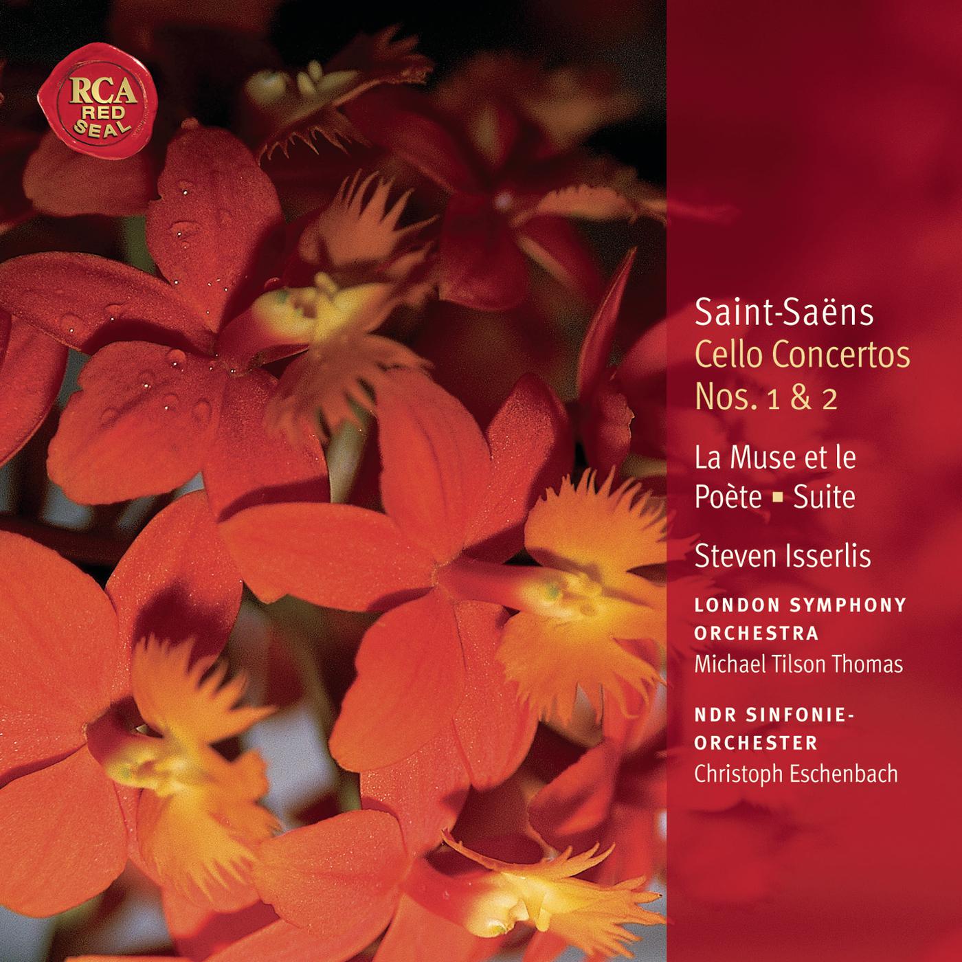Постер альбома Saint-Saens: Cello Concertos Nos. 1 & 2; La Muse et le Poète; Suite, Op. 16; Prière: Classic Library Series