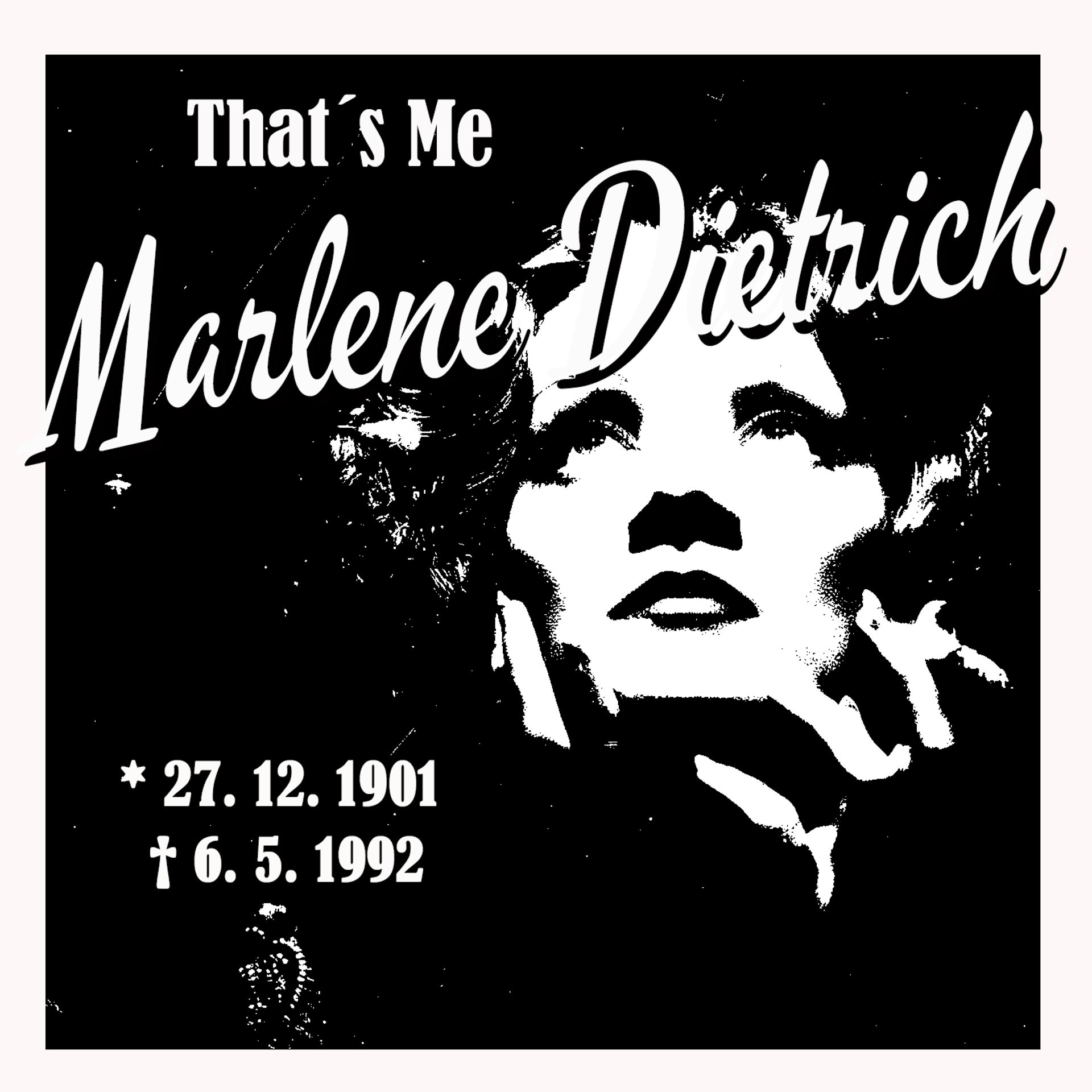 Постер альбома That´s Me Marlene Dietrich