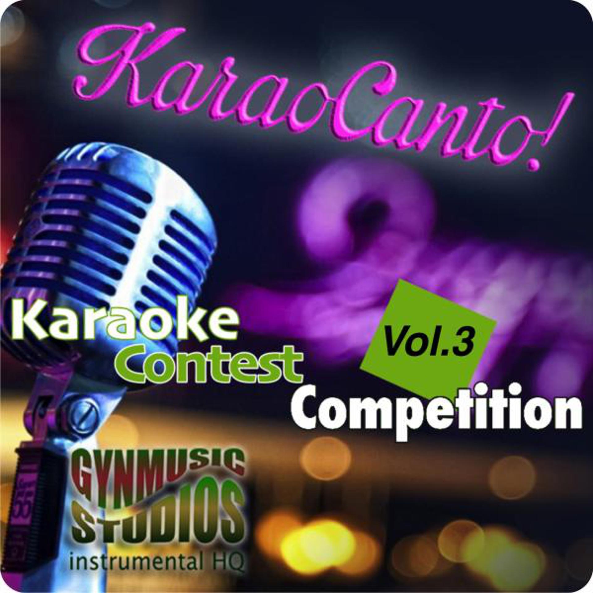 Постер альбома Contest Karaoke Competition, Vol. 3