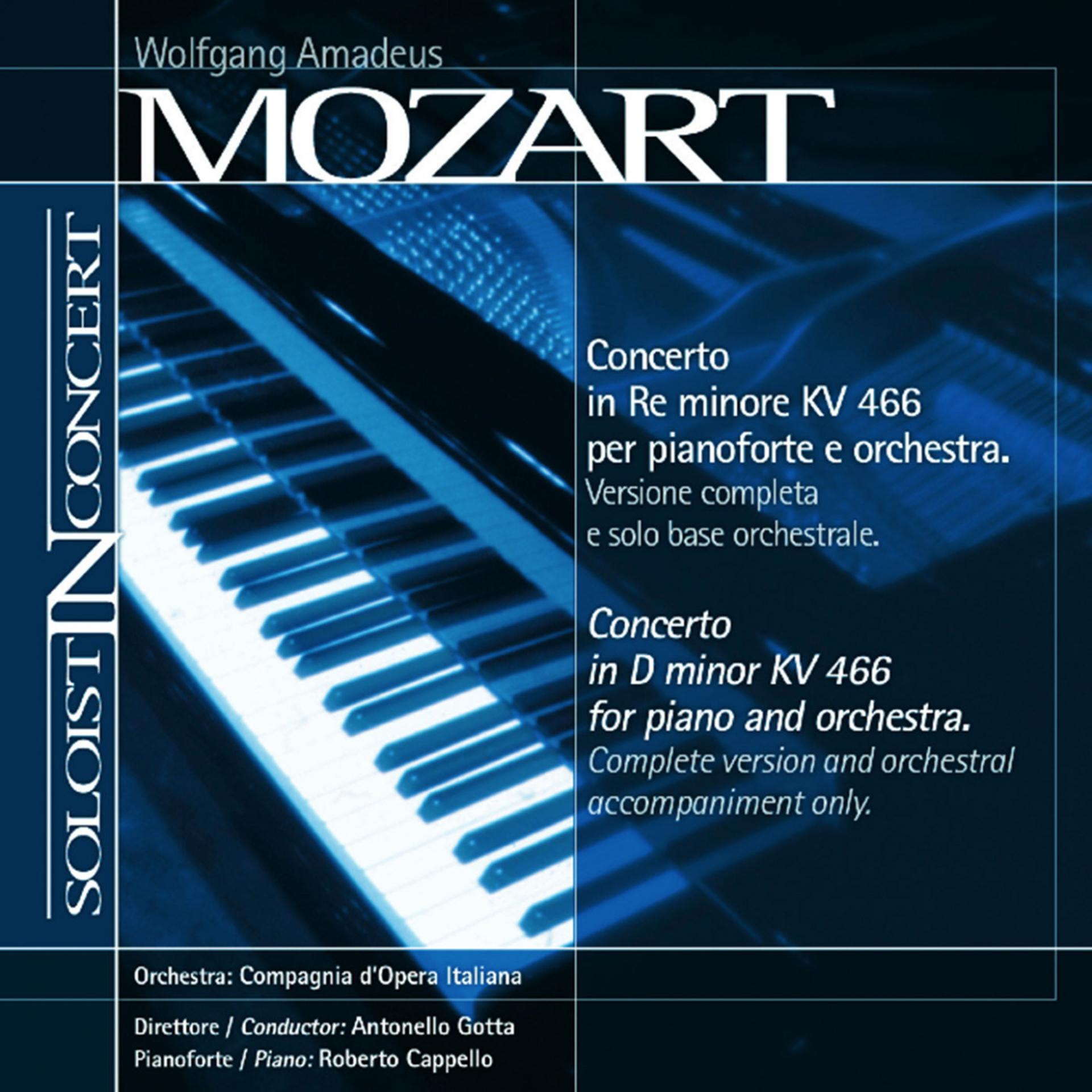 Постер альбома Soloist in Concert: Piano Concerto, K. 466