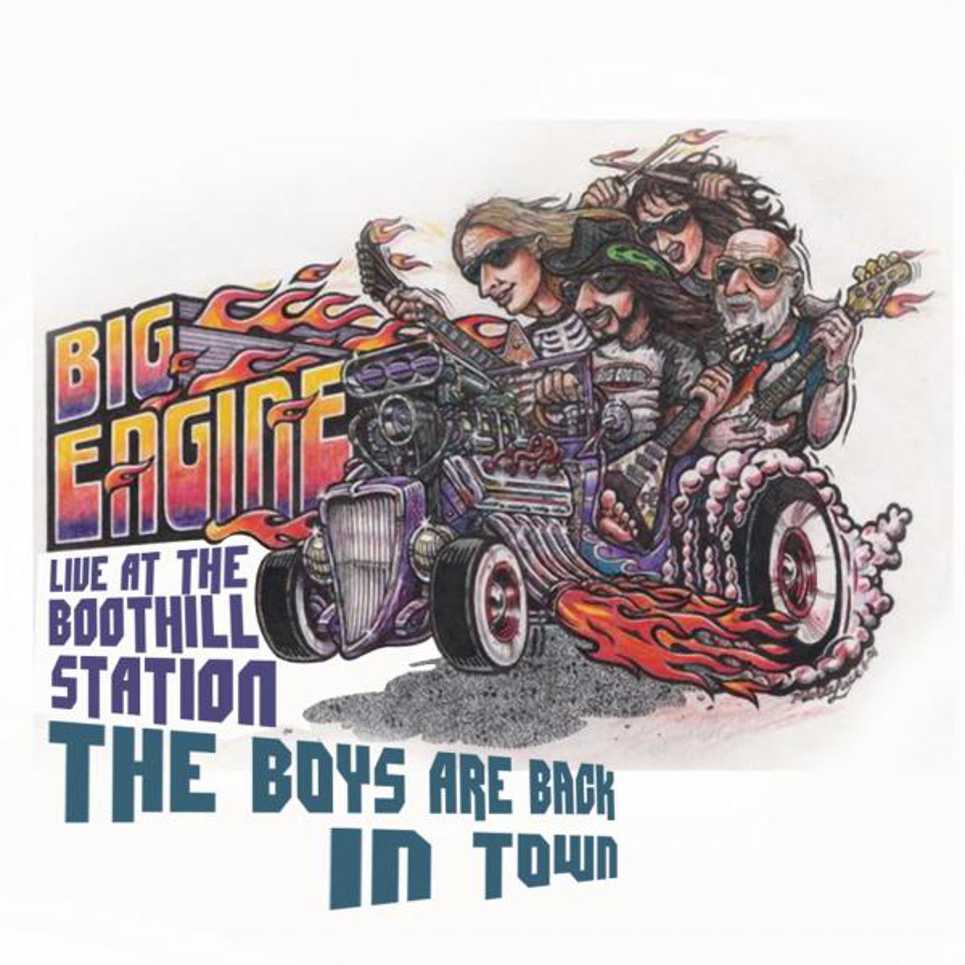 Постер альбома The Boys Are Back In Town (Live At The Boothill Saloon)