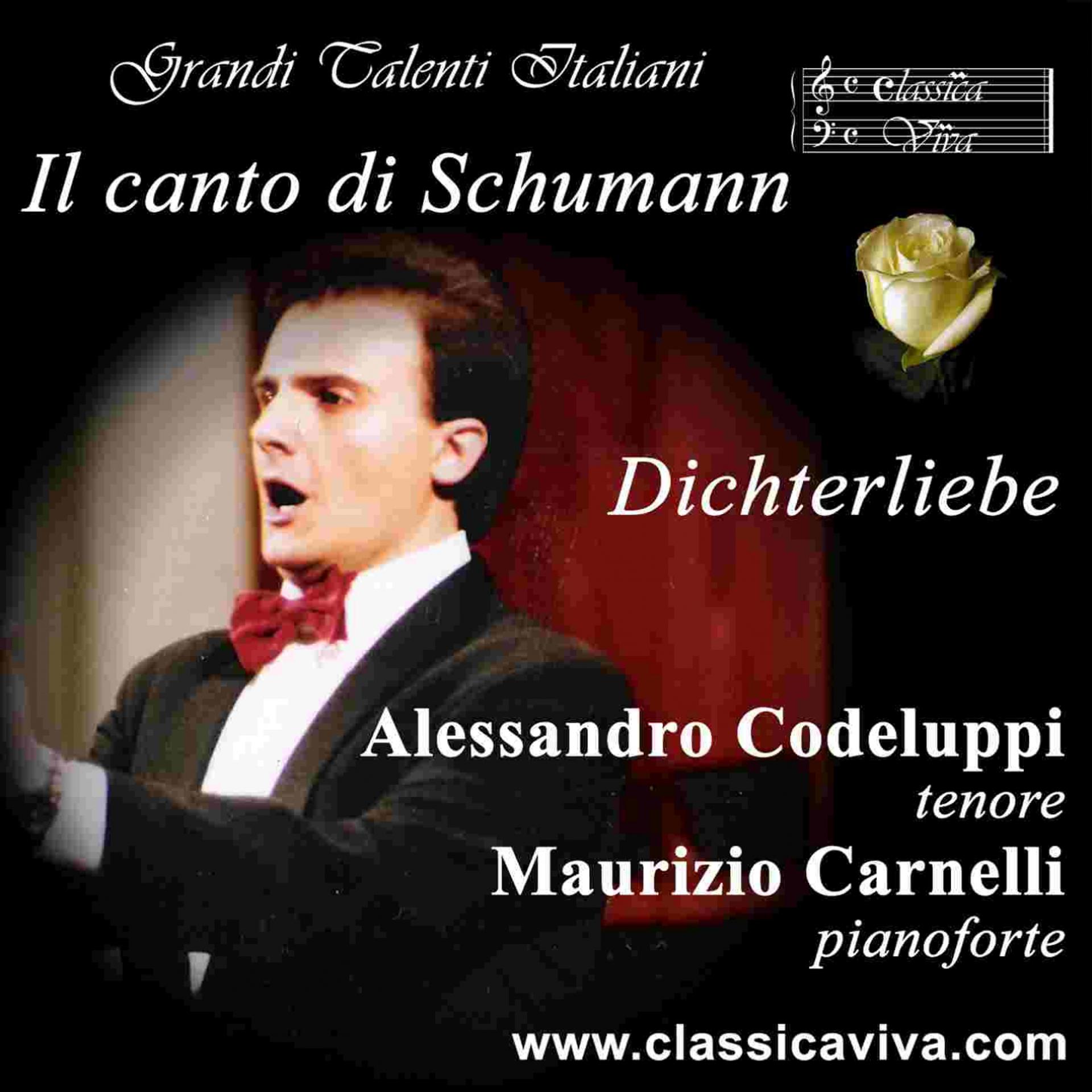Постер альбома Il canto di Schumann: Dichterliebe
