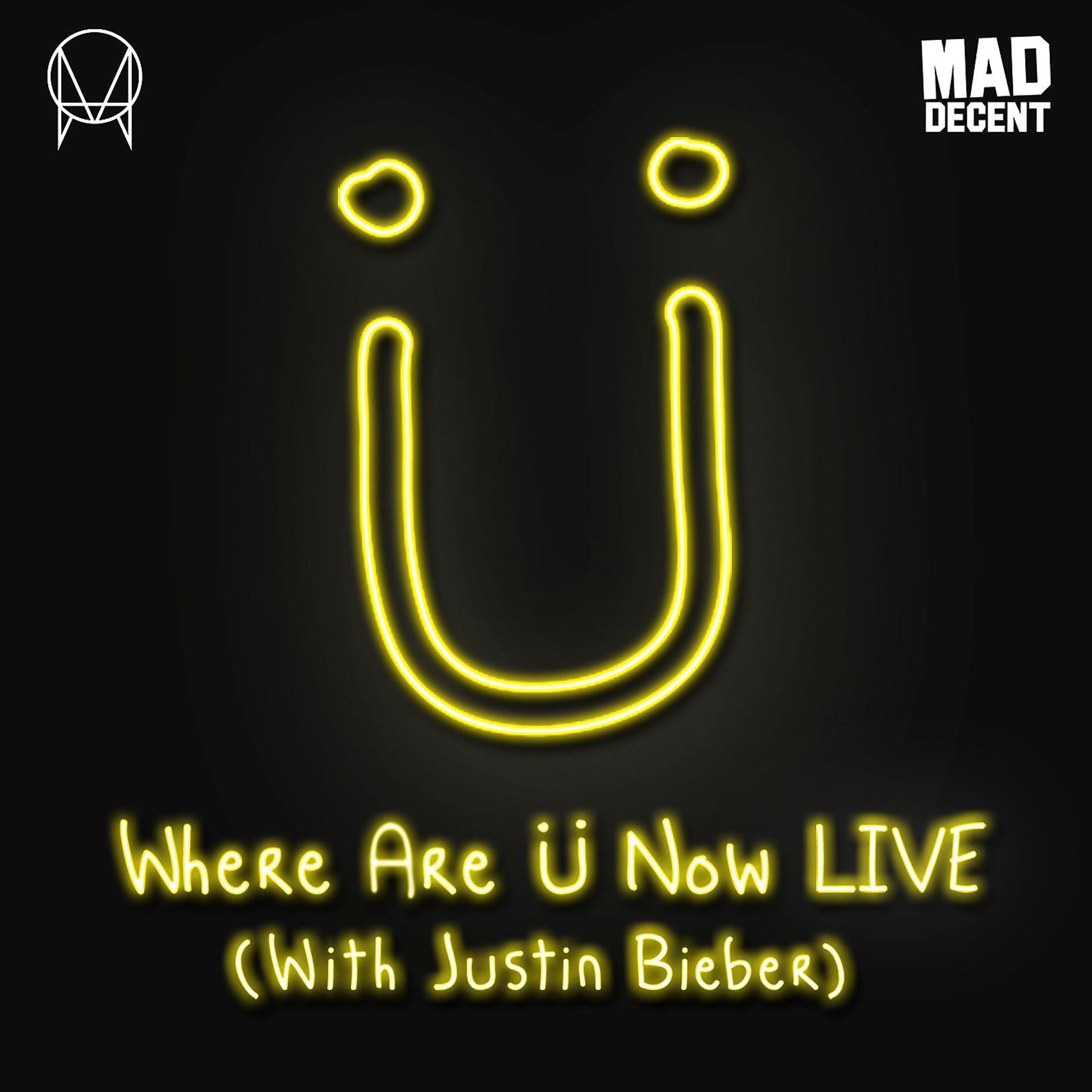 Постер к треку Skrillex, Diplo, Jack Ü, Justin Bieber - Where Are Ü Now LIVE (with Justin Bieber)
