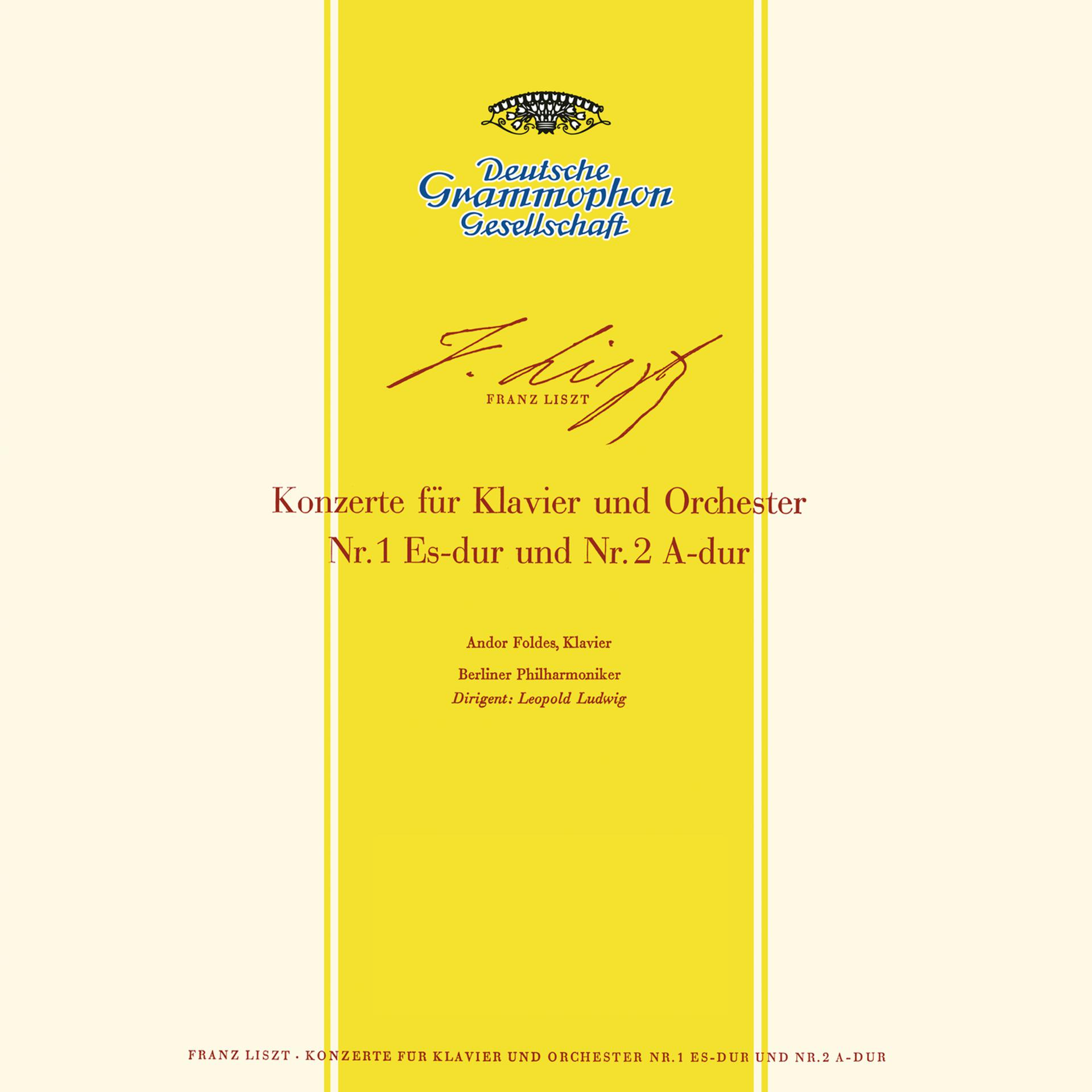 Постер альбома Liszt: Piano Concerto Nos. 1, S.124 & 2, S.125 / Rachmaninov: Piano Concerto No.2