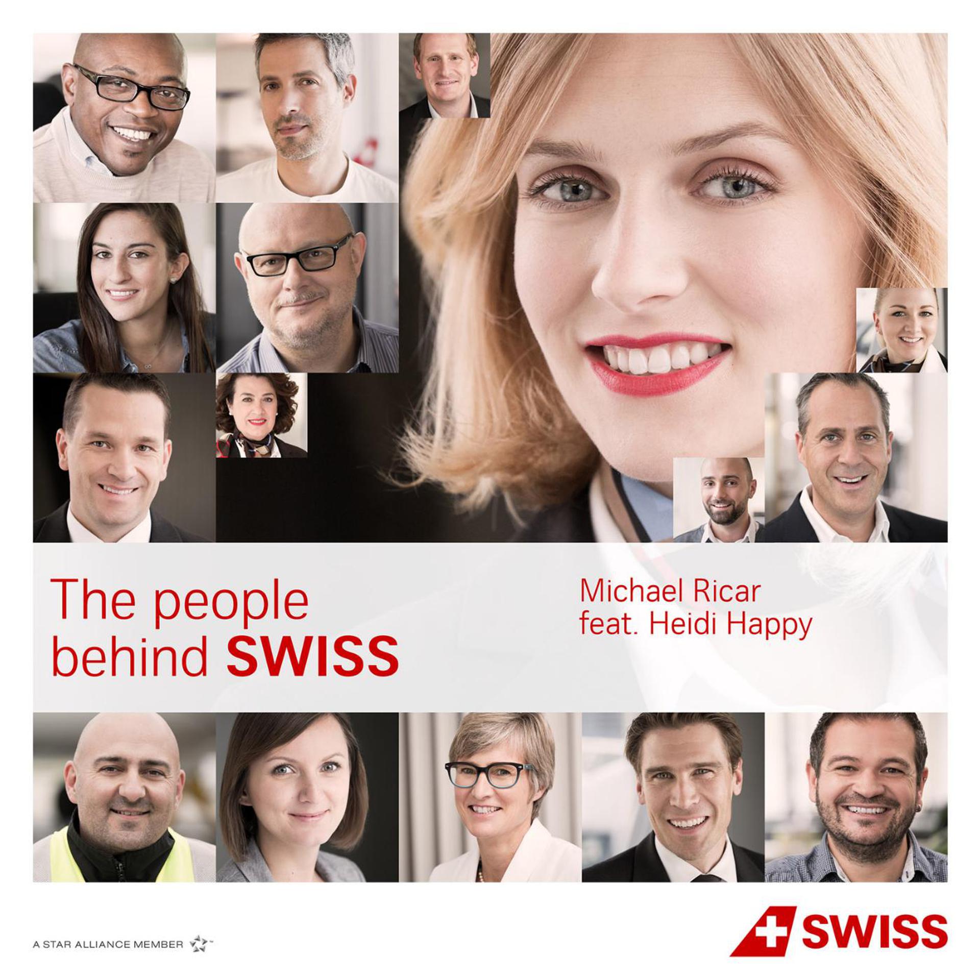Постер альбома The People Behind SWISS (feat. Heidi Happy)