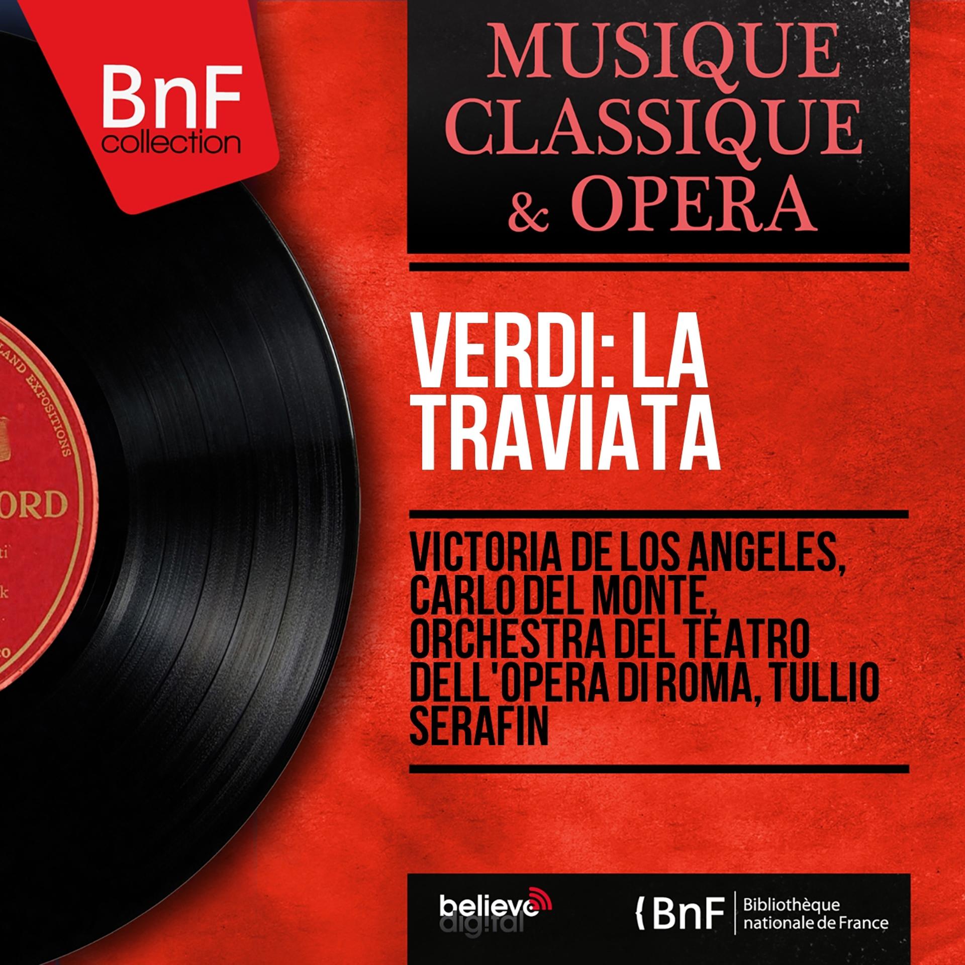 Постер альбома Verdi: La traviata (Mono Version)