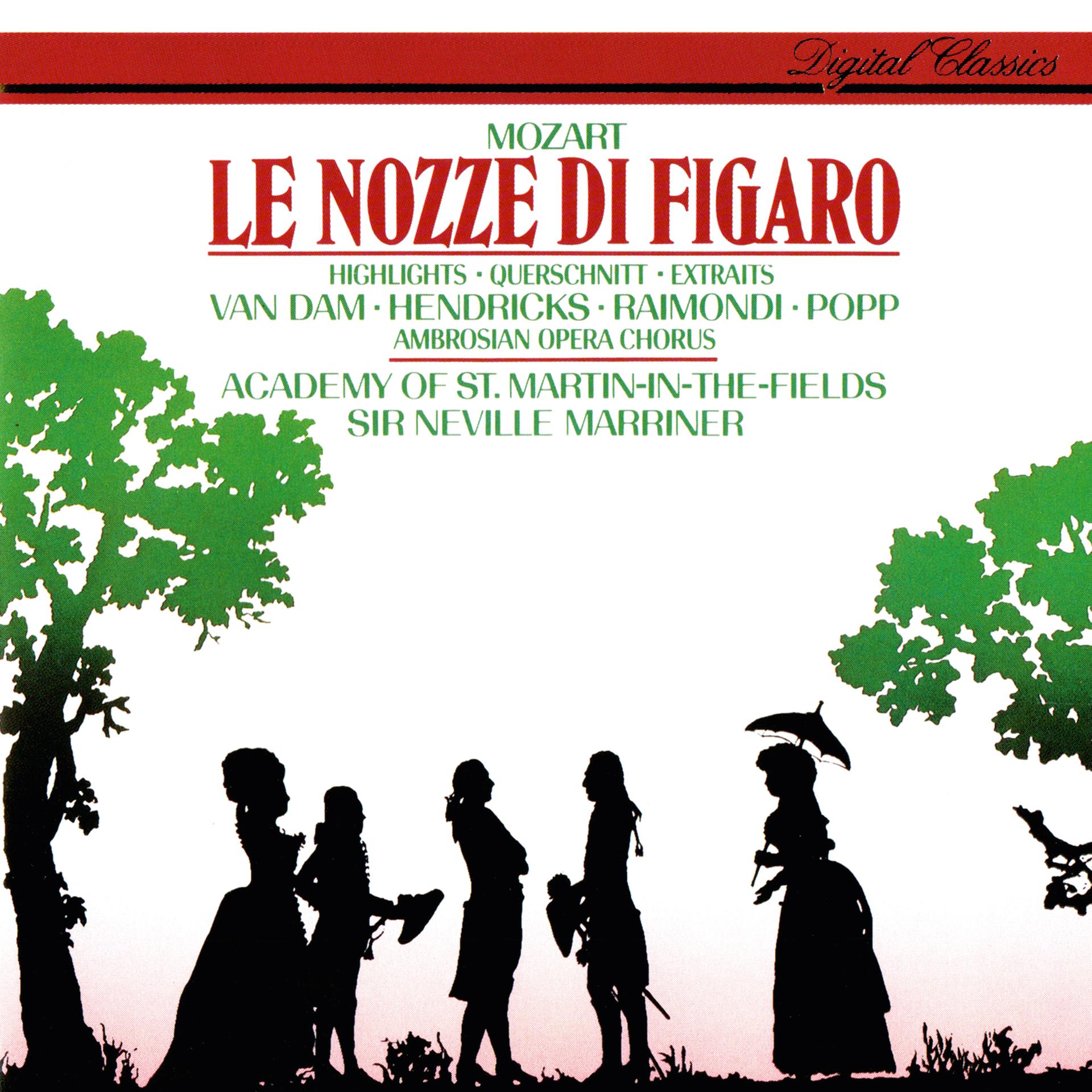Постер альбома Mozart: Le nozze di Figaro (Highlights)