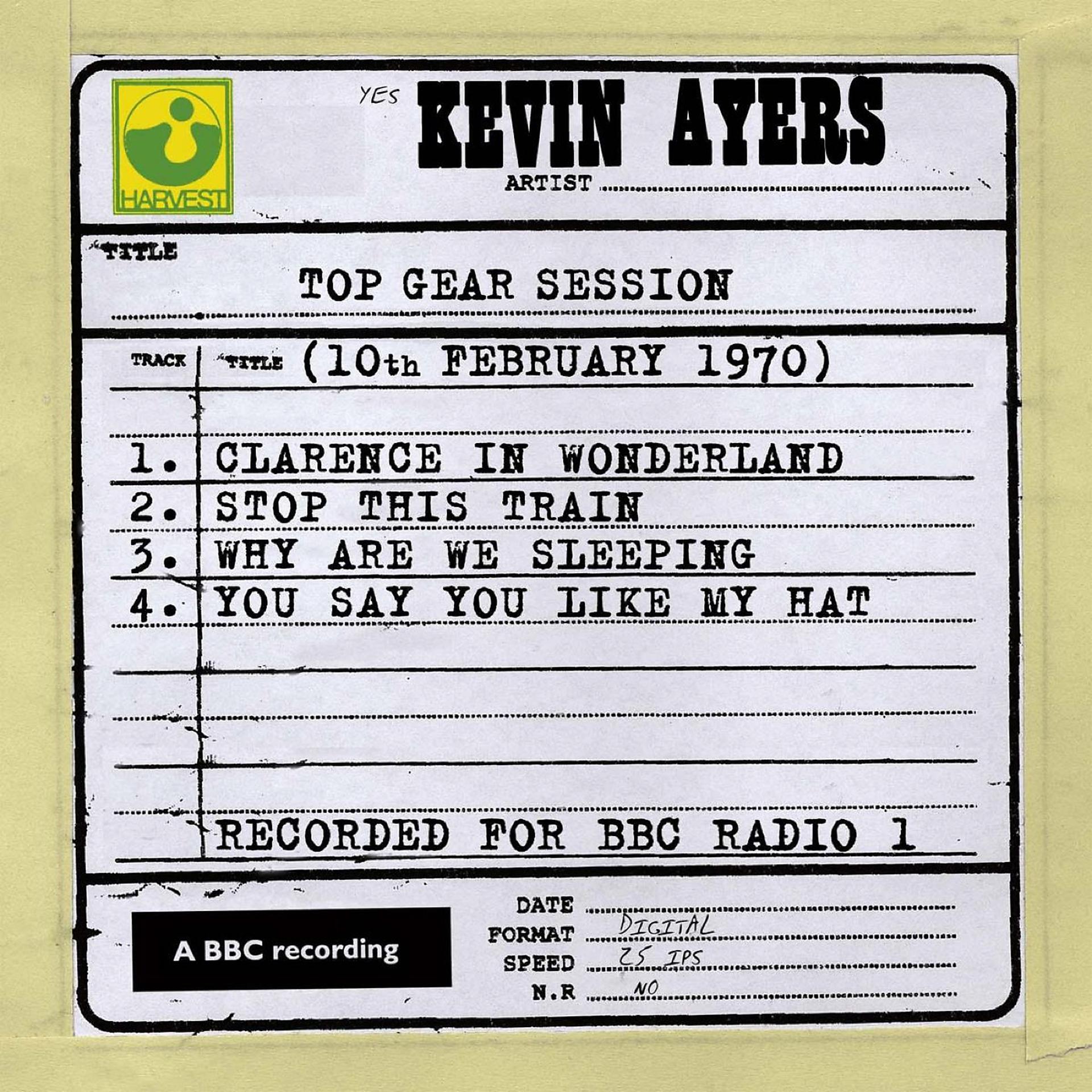 Постер альбома Top Gear Session (10th February 1970)