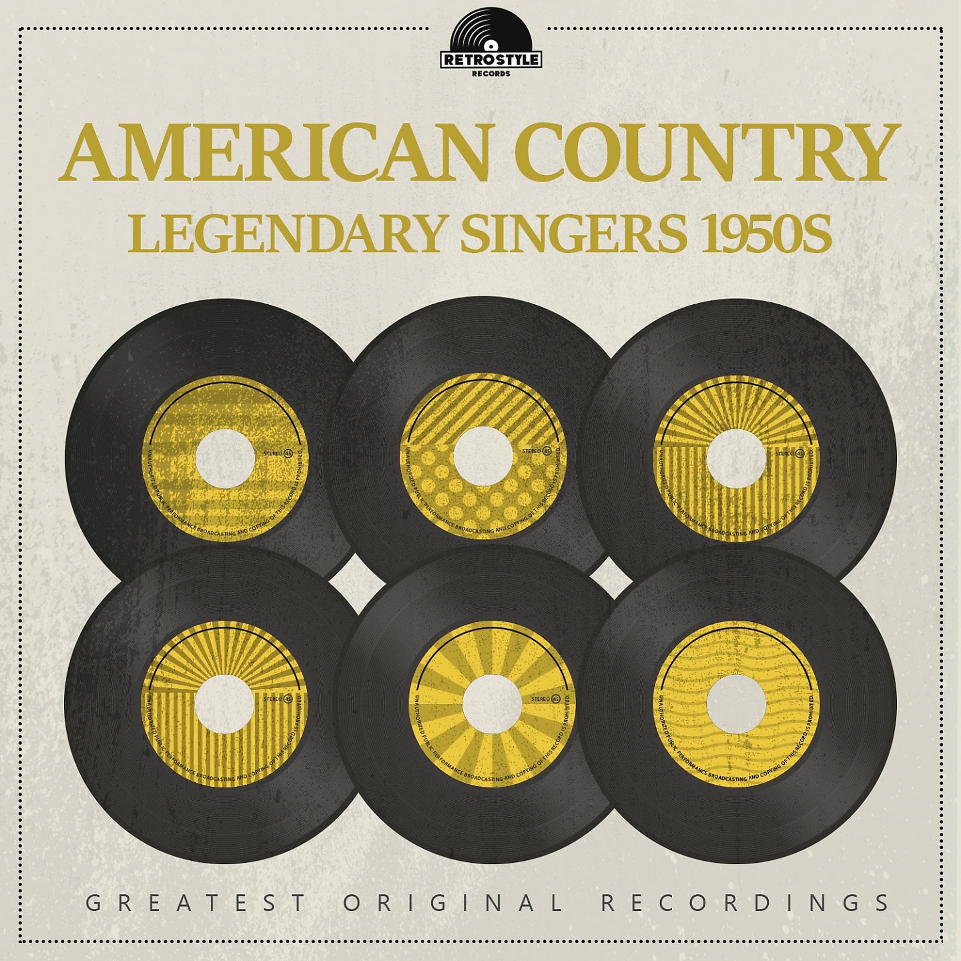 Постер альбома American Country Legendary Singers 1950s