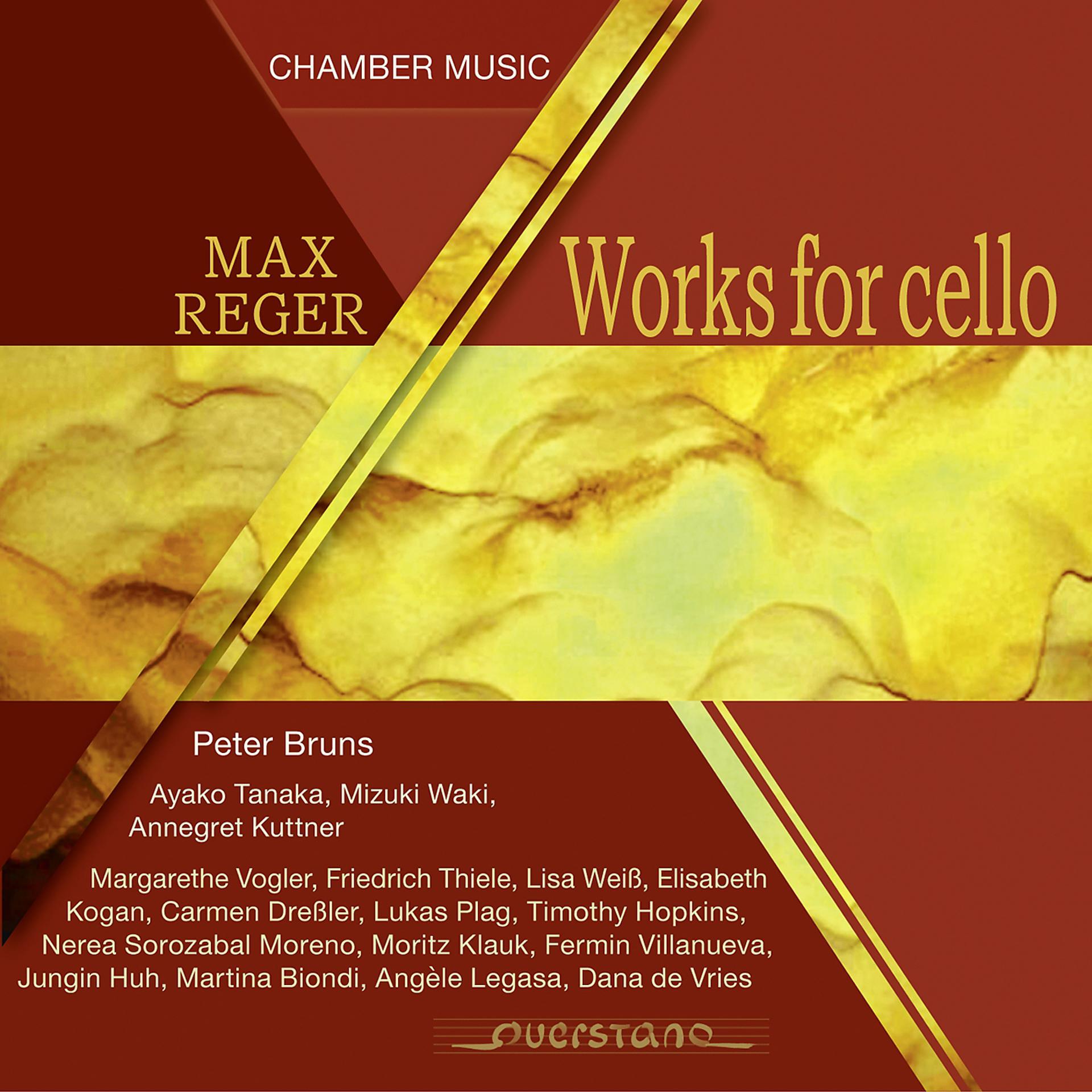 Постер альбома Max Reger Works for Cello