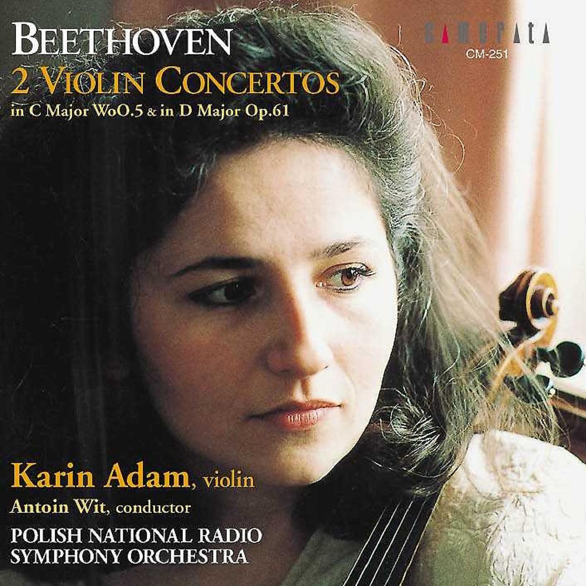 Постер альбома Beethoven: 2 Violin Concertos