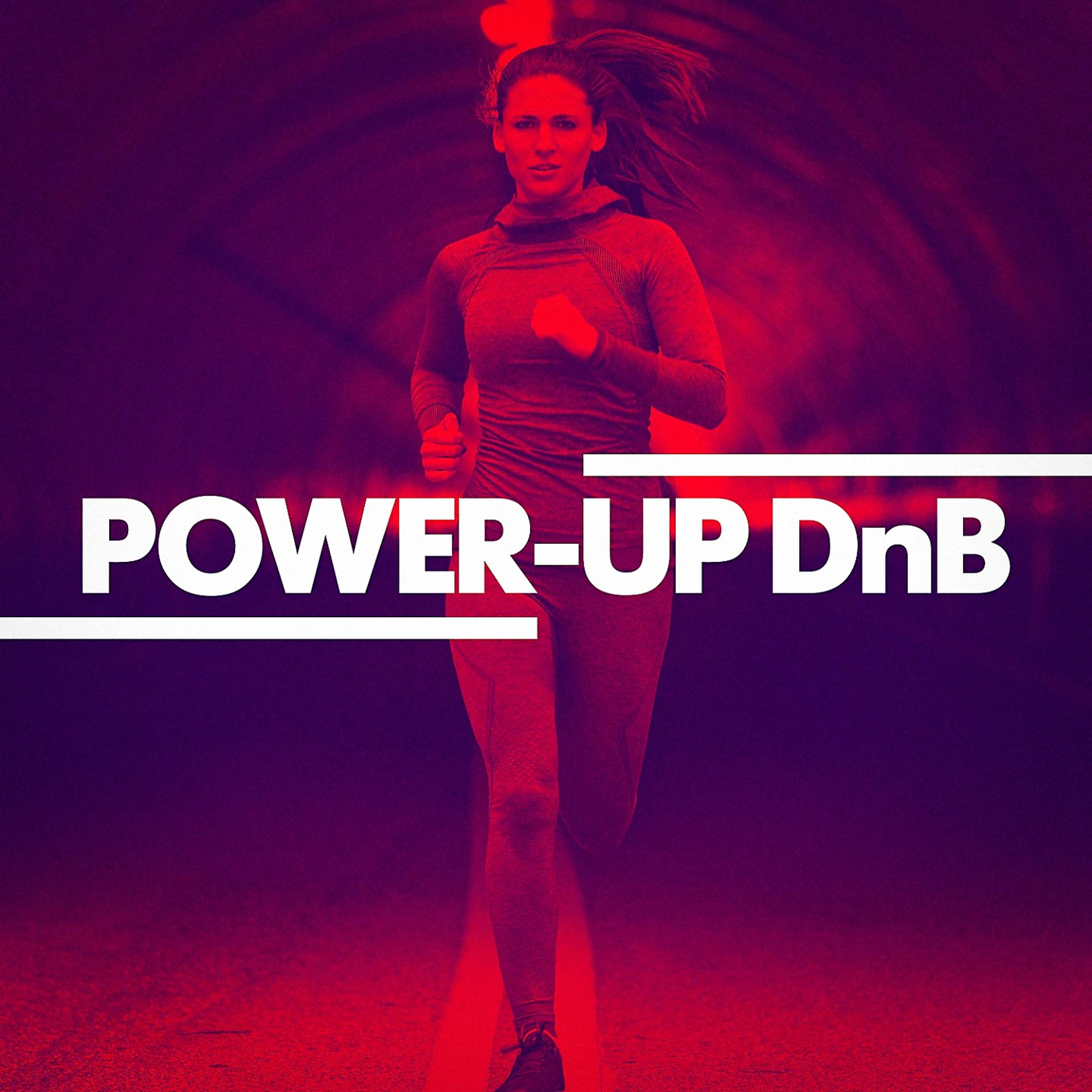 Постер альбома Power-Up DnB (Drum & Bass Cardio Workout Compilation)