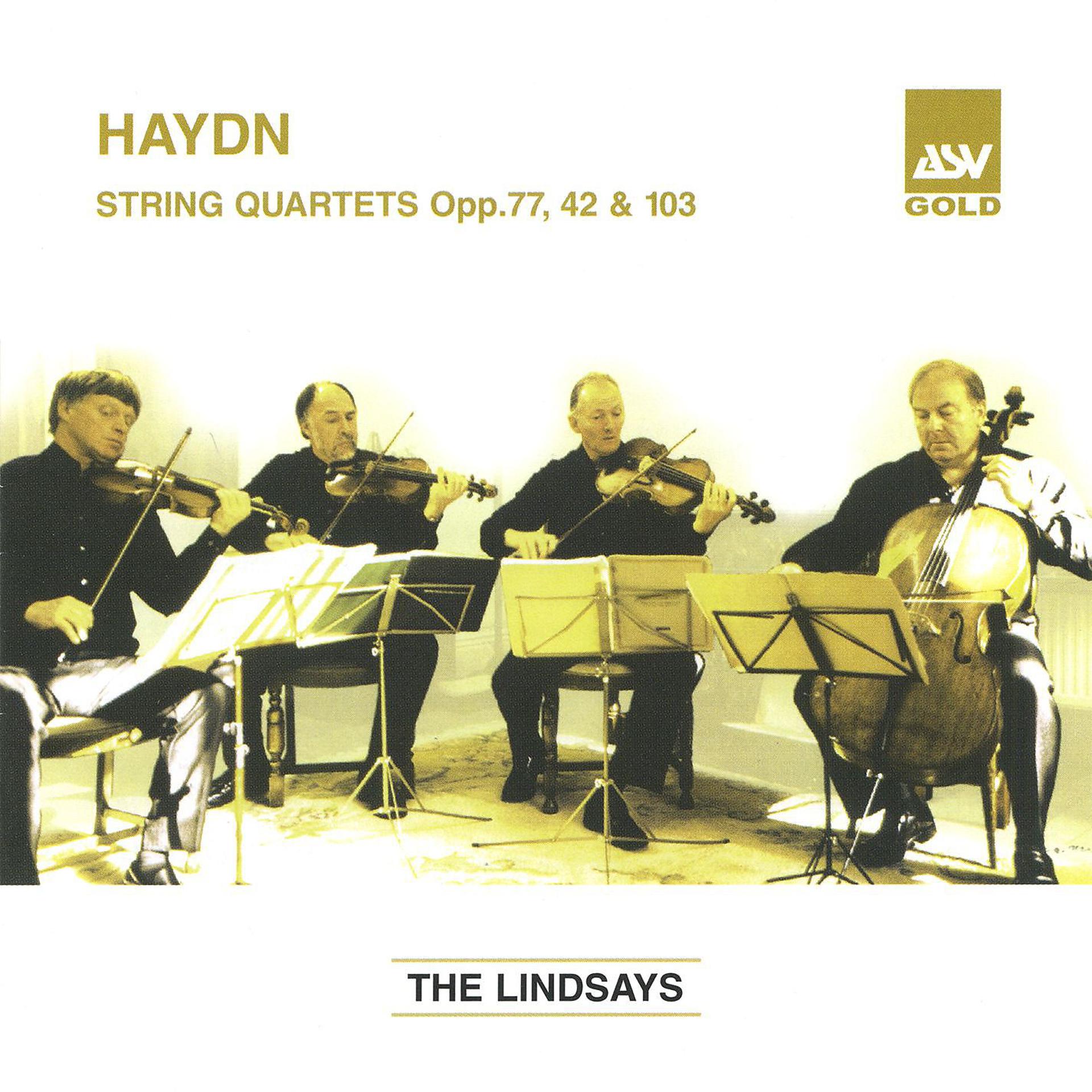 Постер альбома Haydn: String Quartets Op. 77, 42 & 103