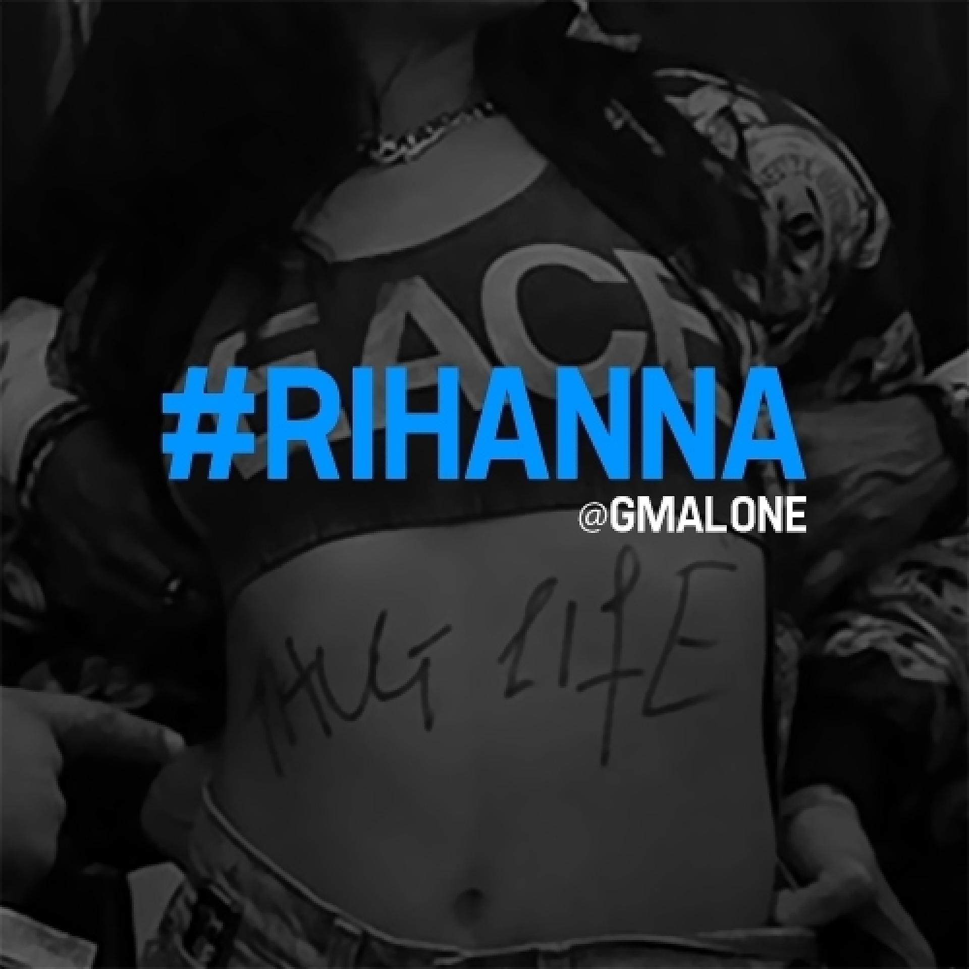 Постер альбома #Rihanna - Single