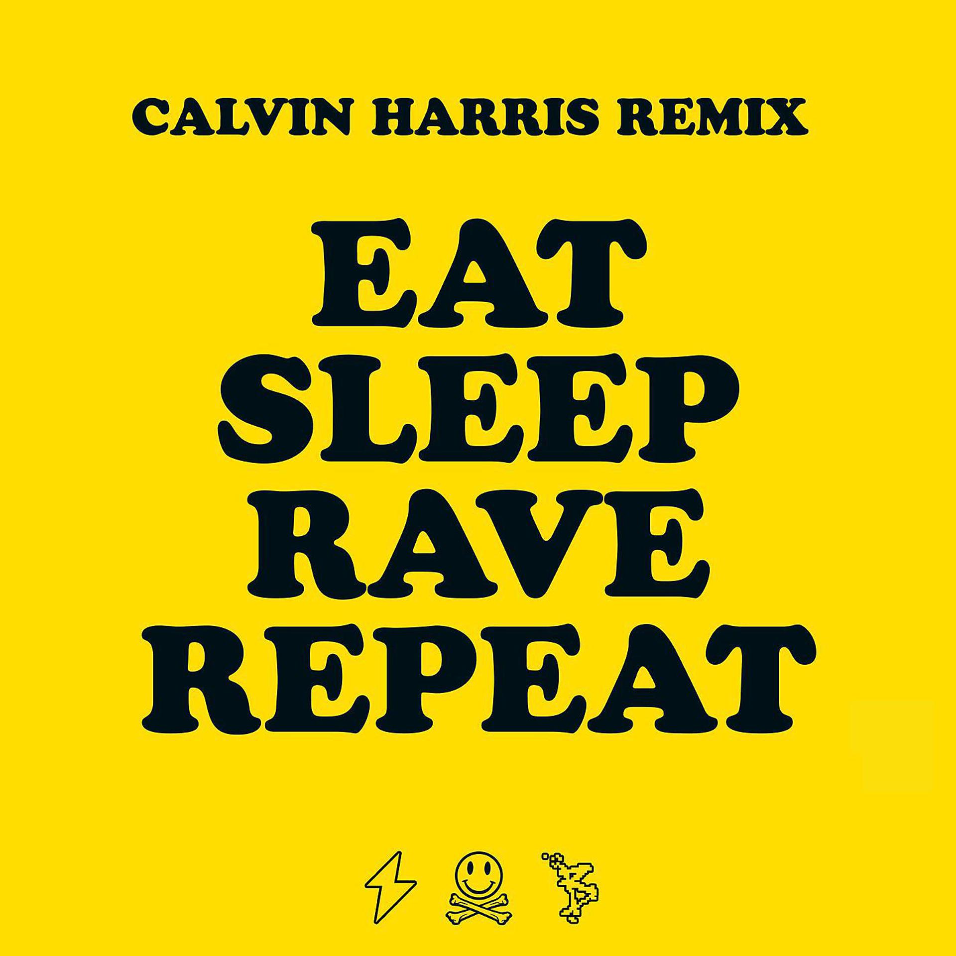 Постер альбома Eat, Sleep, Rave, Repeat (feat. Beardyman) [Calvin Harris Remix]