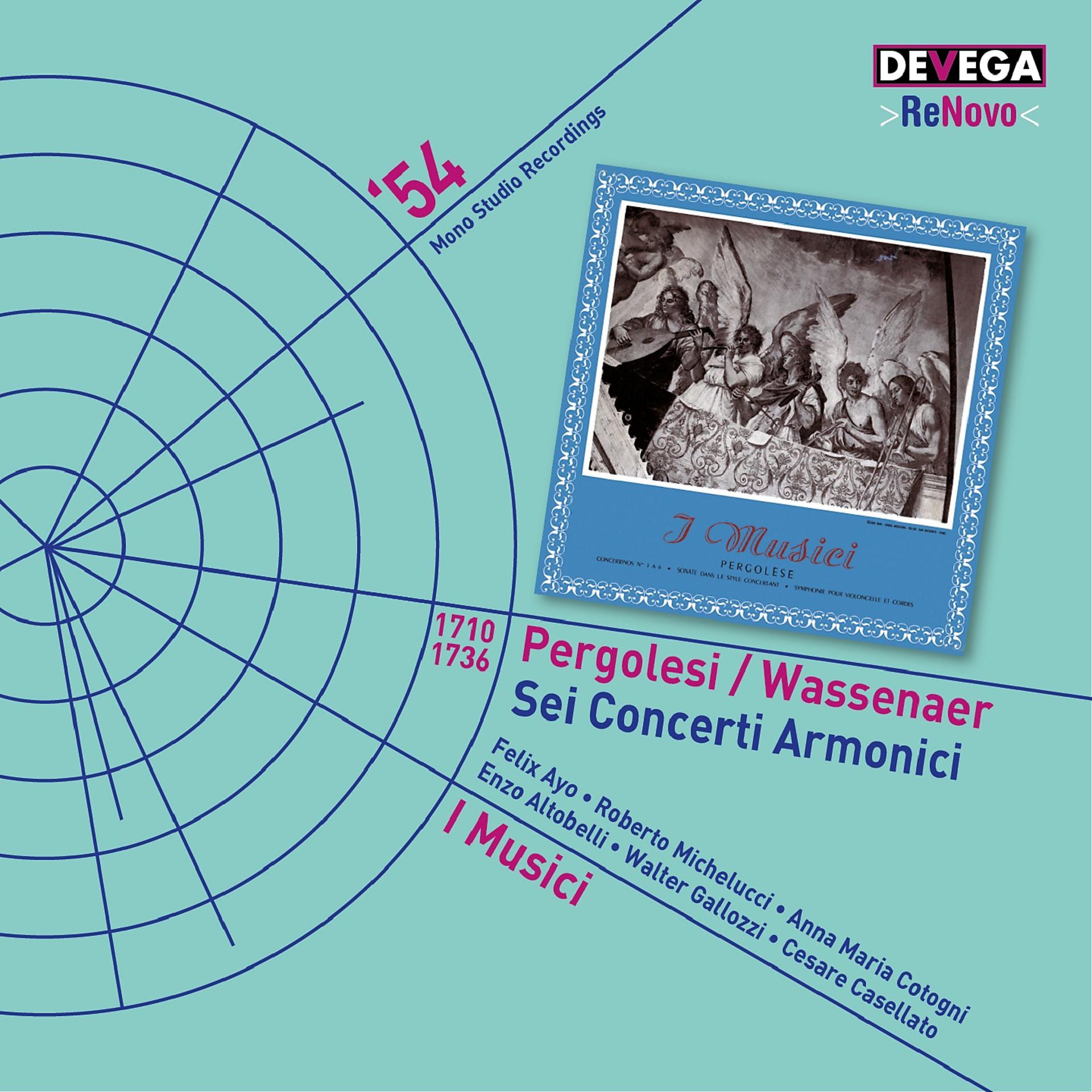 Постер альбома Pergolesi & Wassenaer: 6 Concerti armonici