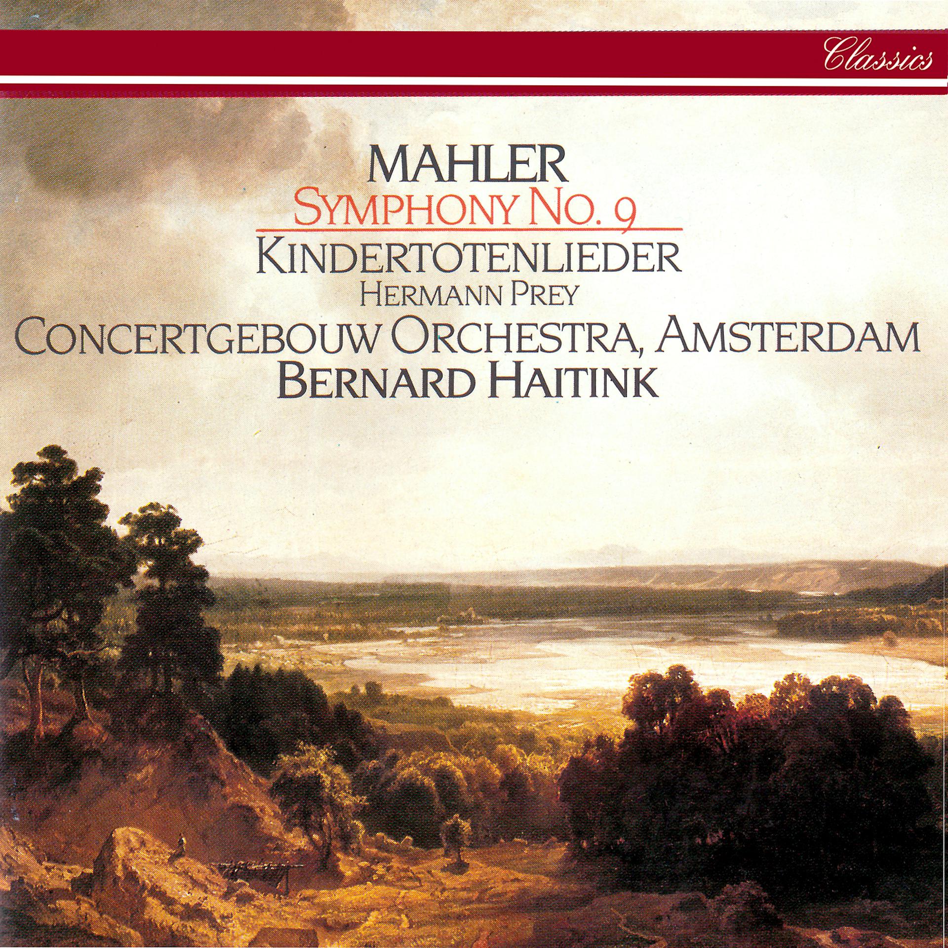 Постер альбома Mahler: Symphony No. 9; Kindertotenlieder
