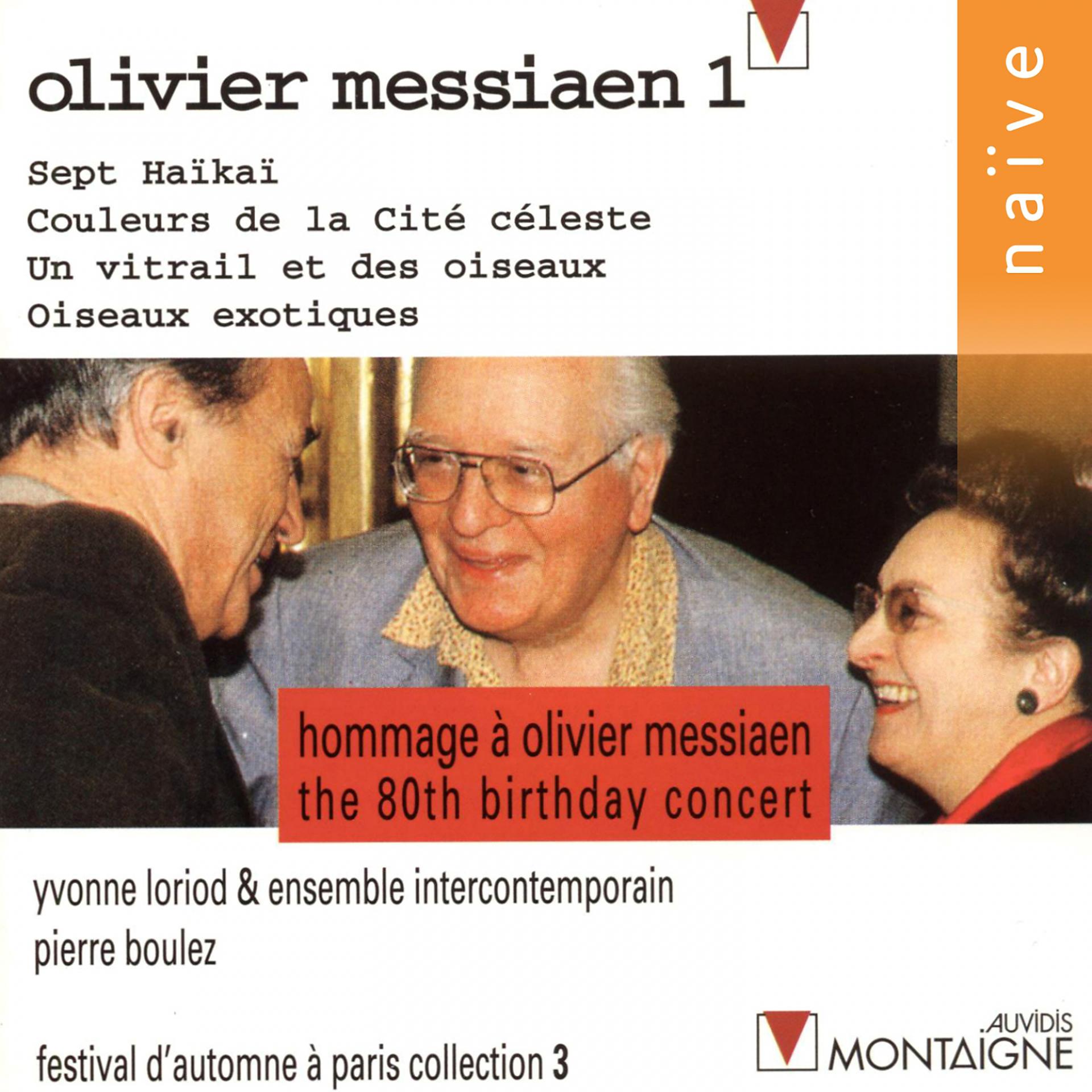 Постер альбома Olivier Messiaen, Vol. 1