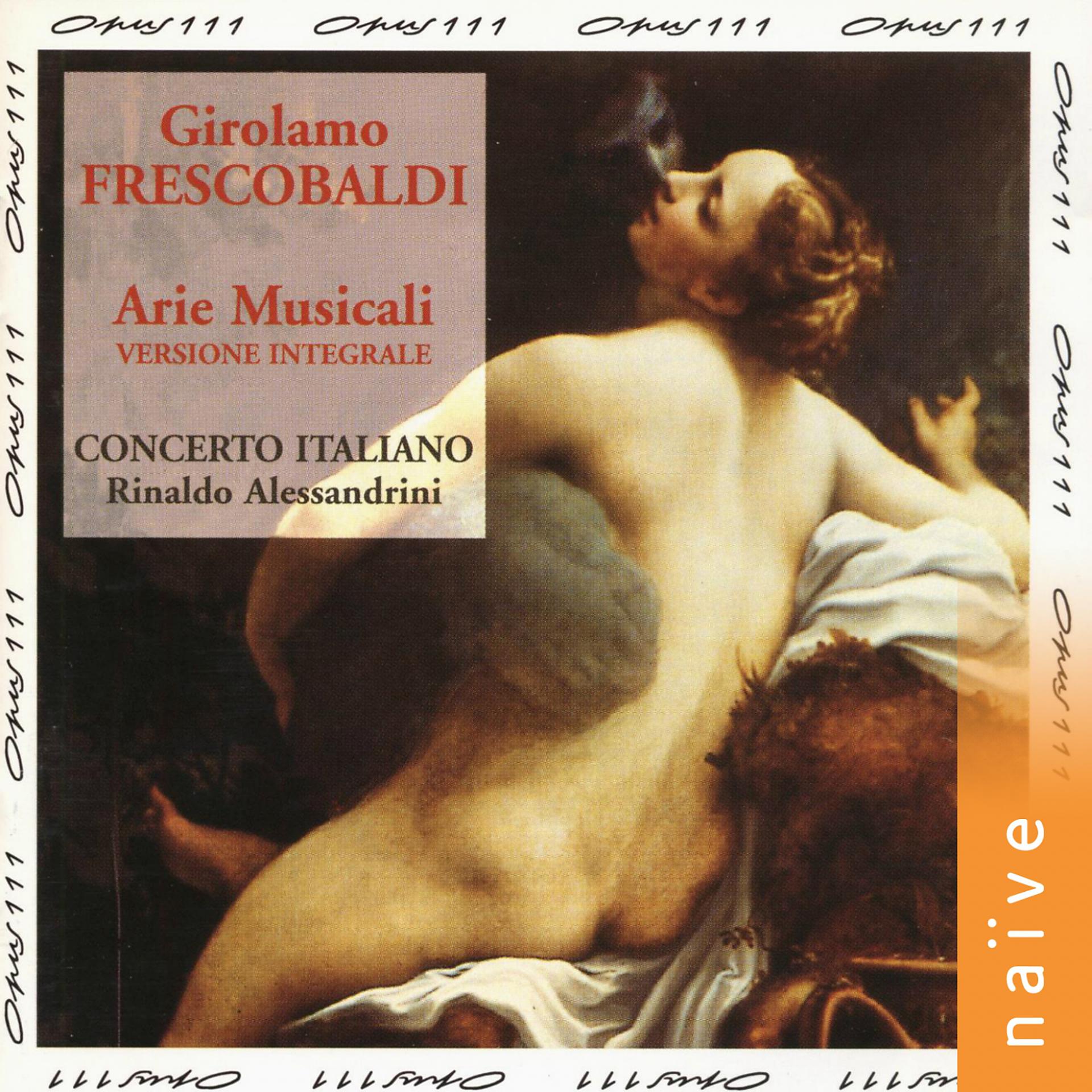 Постер альбома Frescobaldi: Arie musicali, Primo libro