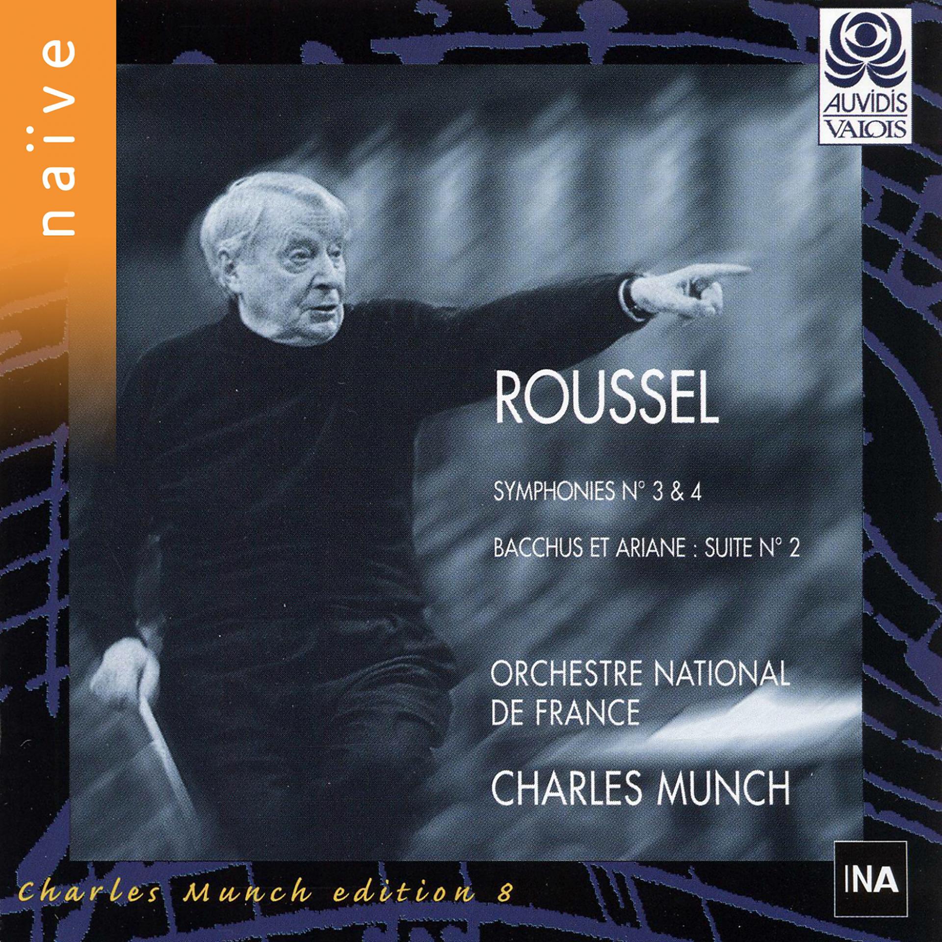 Постер альбома Roussel: Symphonies Nos. 3 & 4 - Suite No. 2 from Bacchus et Ariane