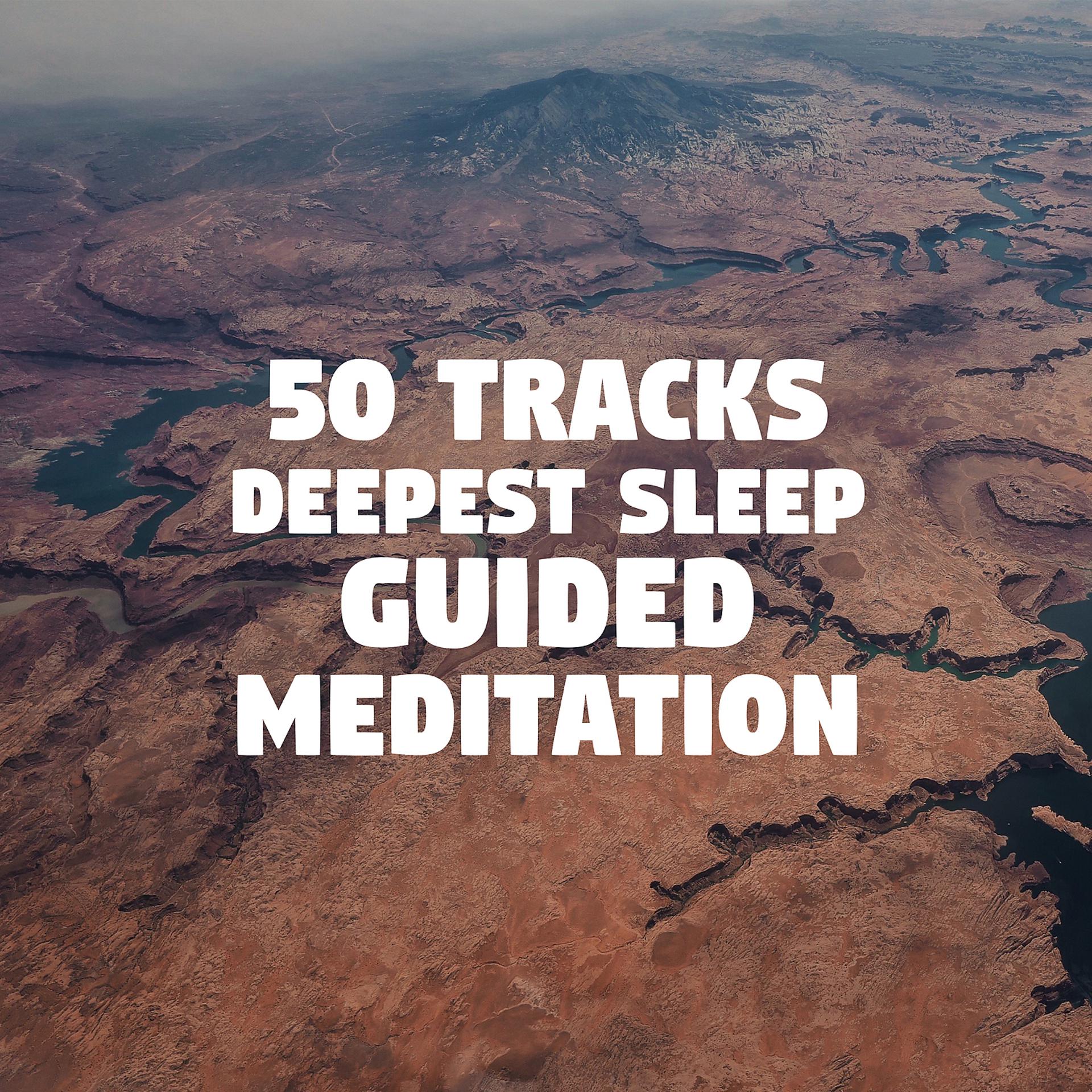 Постер альбома 50 Tracks: Deepest Sleep Guided Meditation - Ascending Your Mind and Spirit to Higher Level (REM Cycle Therapy with Zen Music for Insomnia, Trouble Sleeping and Anxiety Free)