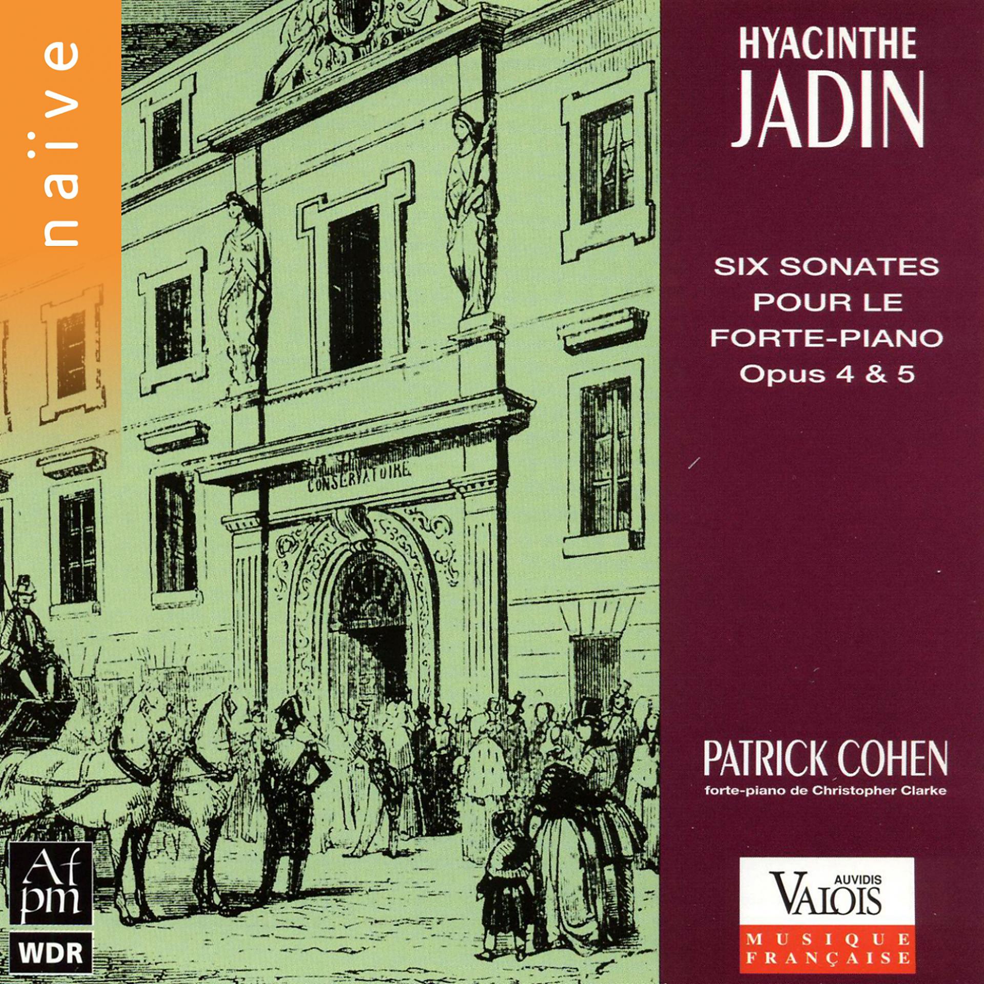 Постер альбома Jadin: Six sonates pour le piano-forte