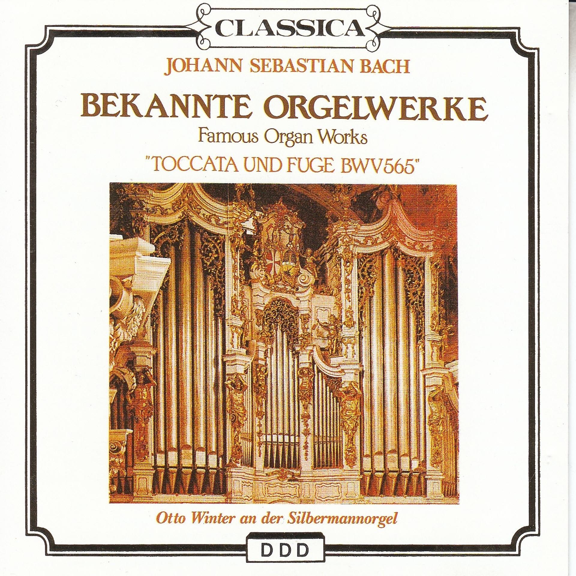 Постер альбома J. S. Bach: Famous Organ Works