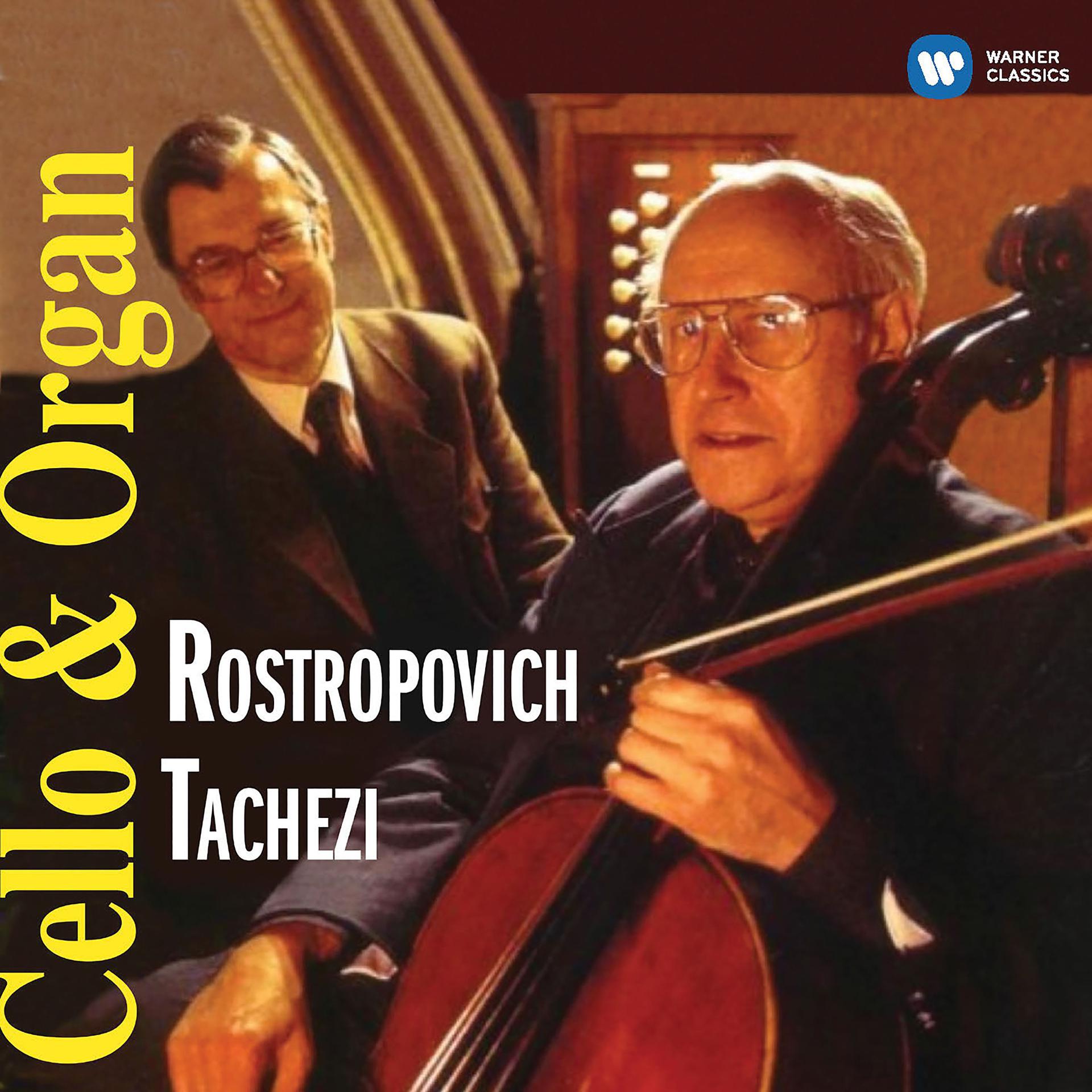 Постер альбома Cello & Organ Recital