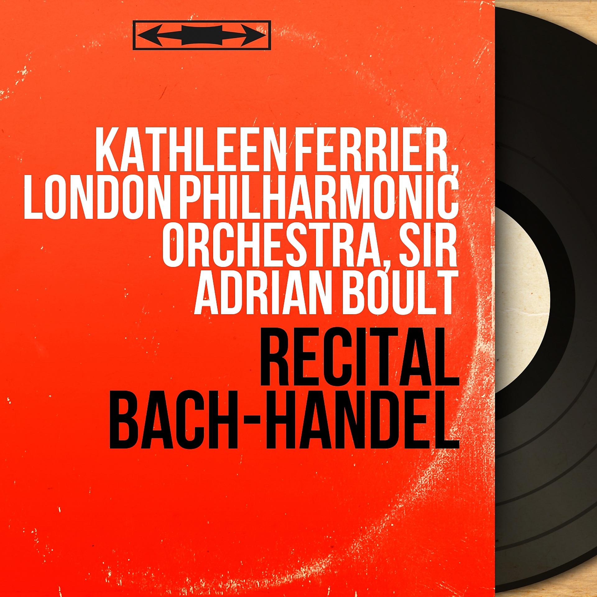 Постер альбома Récital Bach-Handel