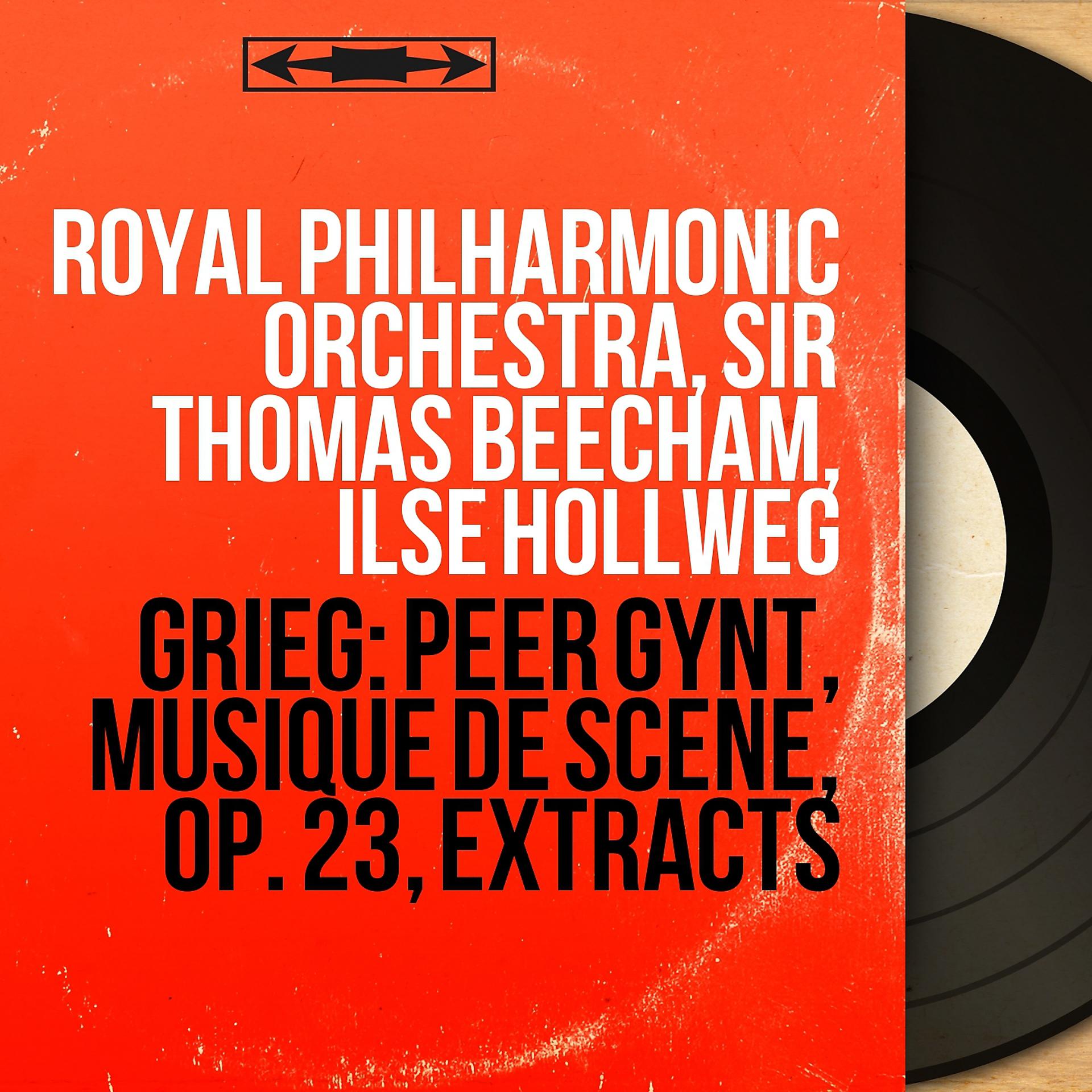 Постер альбома Grieg: Peer Gynt, musique de scène, Op. 23, Extracts