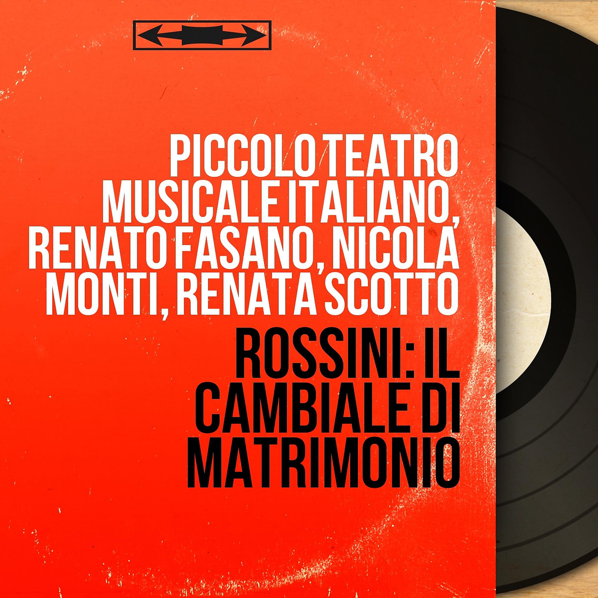 Постер альбома Rossini: Il cambiale di matrimonio
