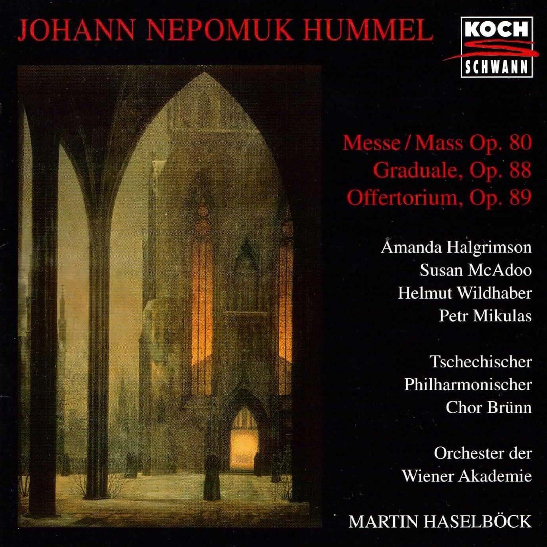 Постер альбома Hummel: Mass Op.80