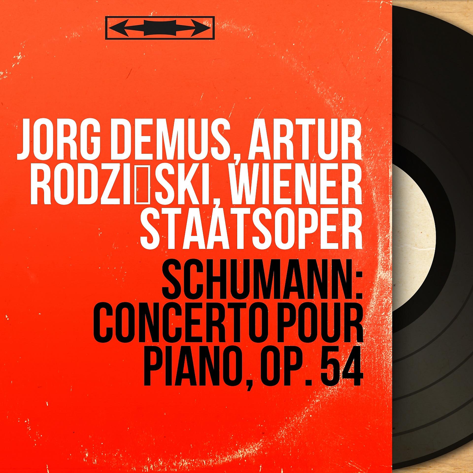 Постер альбома Schumann: Concerto pour piano, Op. 54