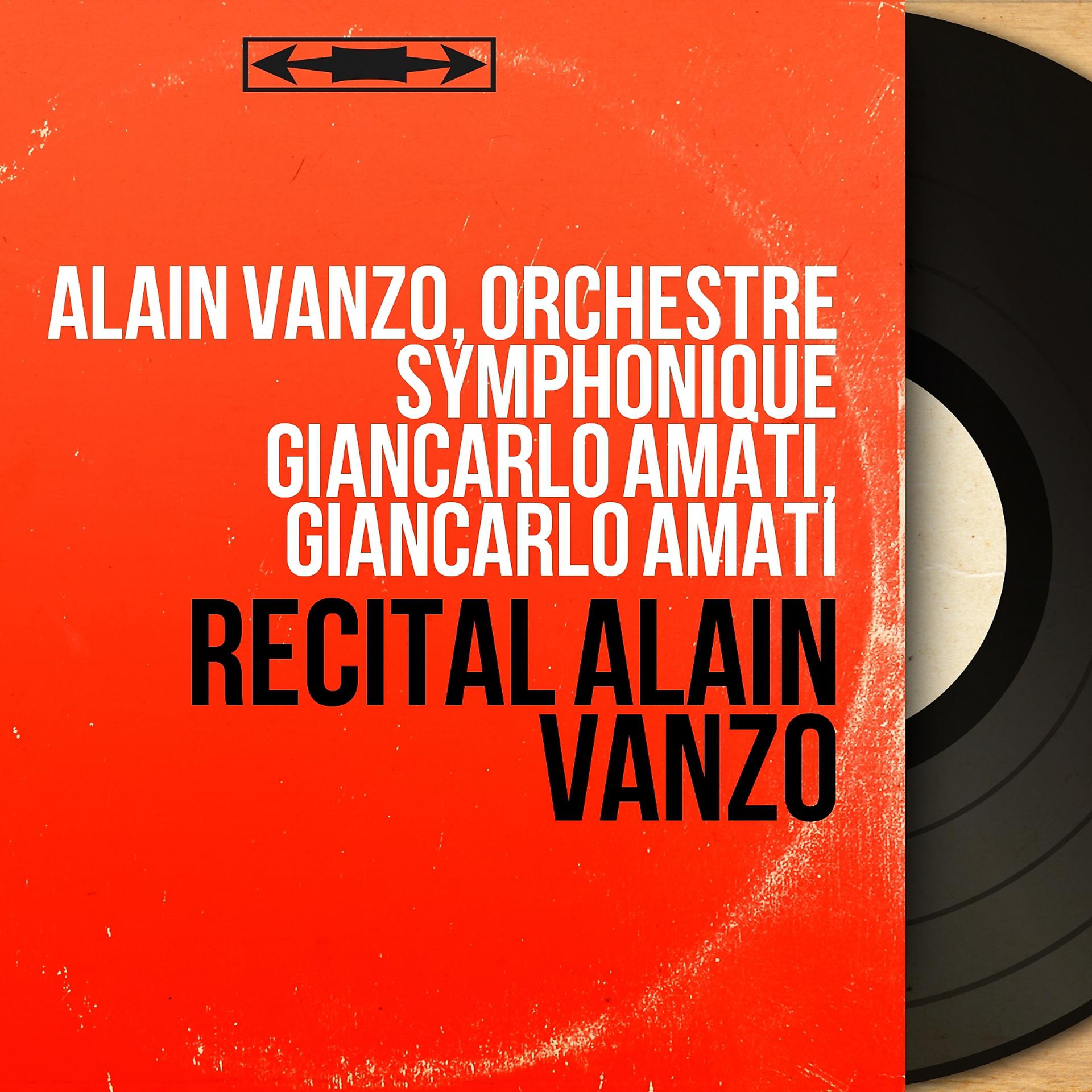 Постер альбома Récital Alain Vanzo