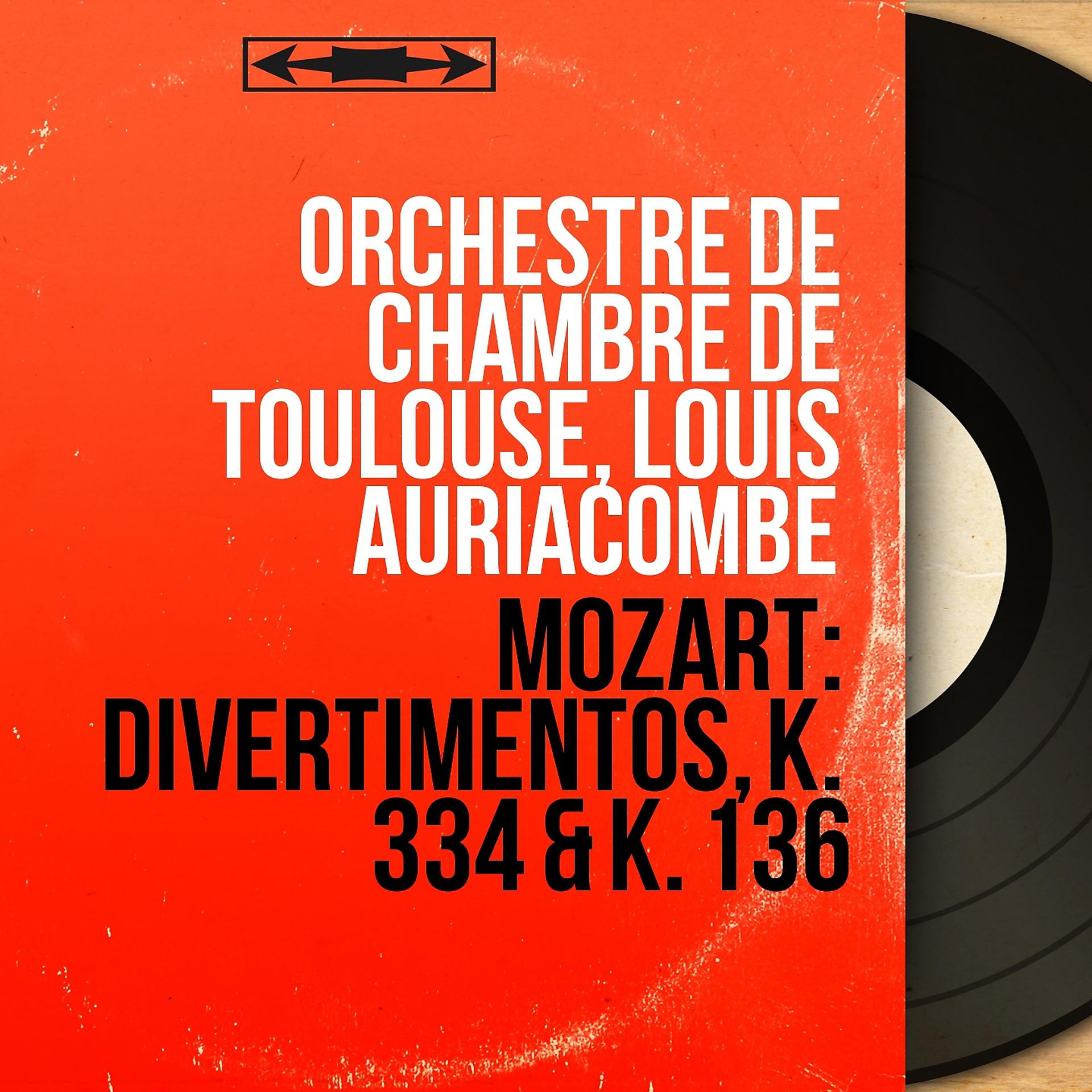 Постер альбома Mozart: Divertimentos, K. 334 & K. 136