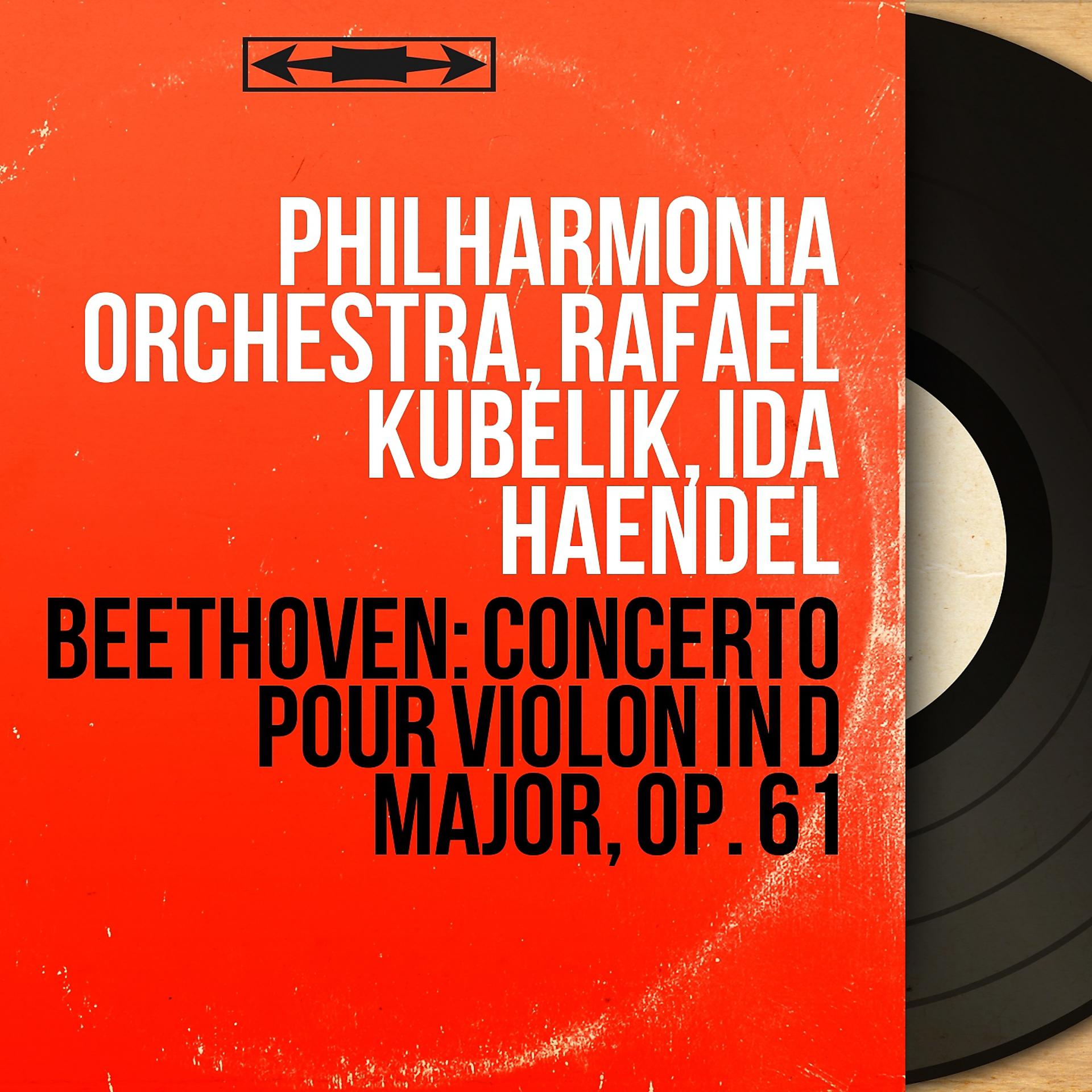 Постер альбома Beethoven: Concerto pour violon in D Major, Op. 61