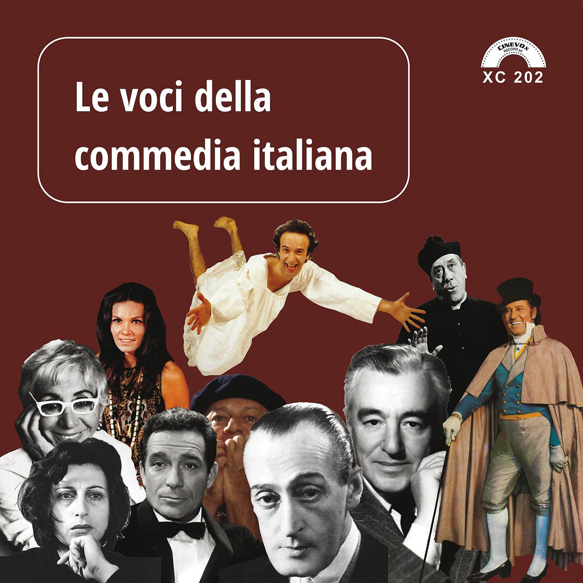 Постер альбома Le voci della commedia italiana