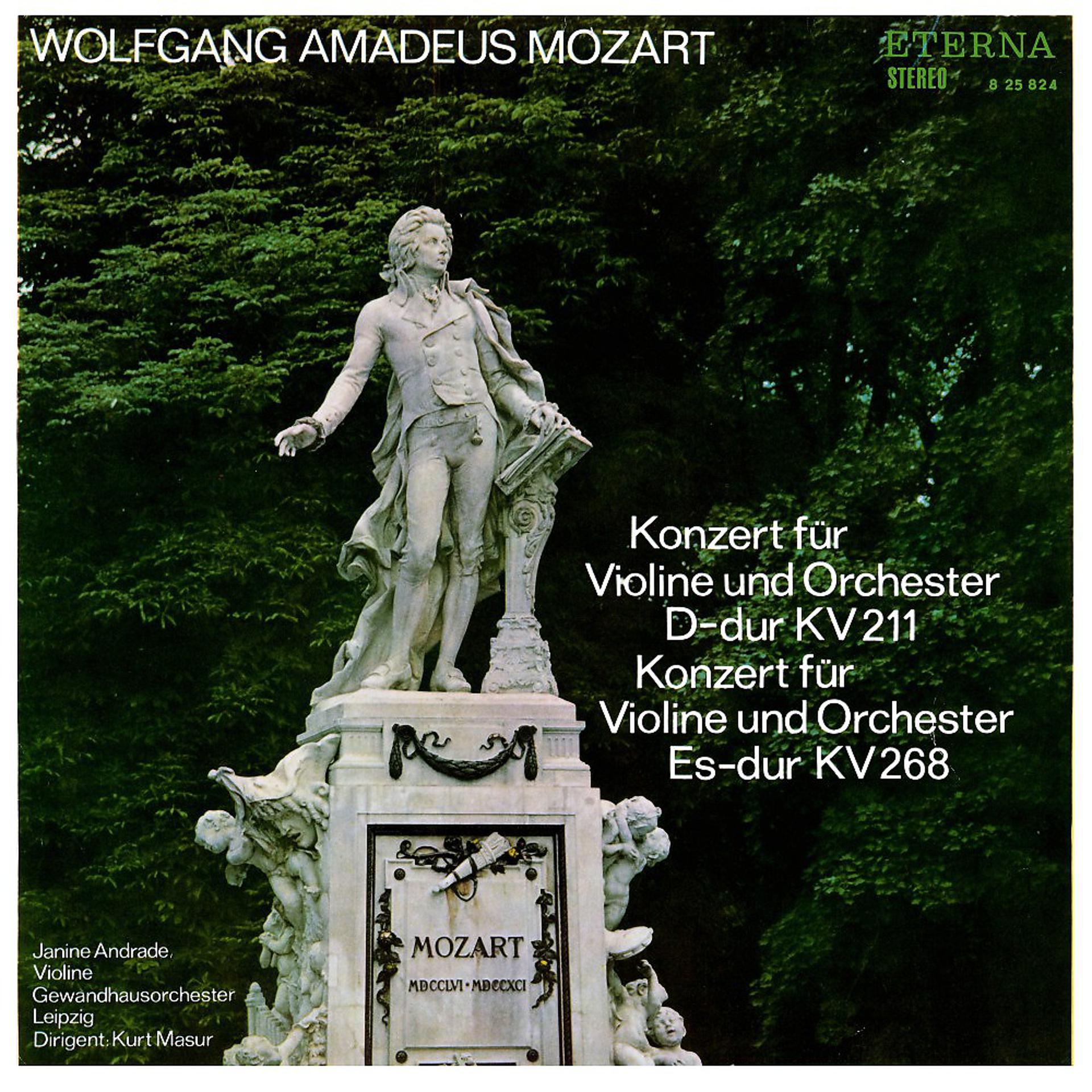Постер альбома Mozart: Violin Concerto in D Major / Violin Concerto in E-Flat Major