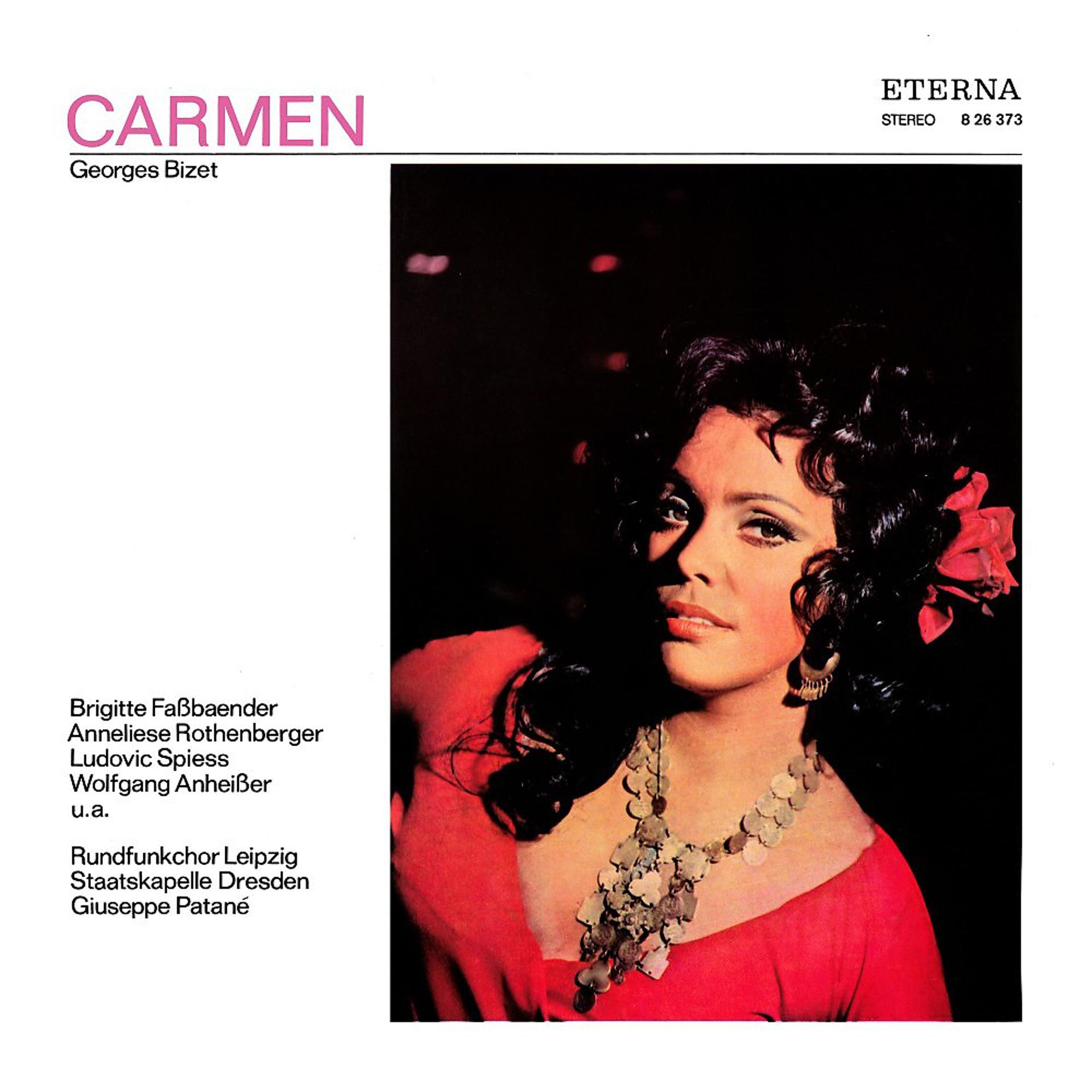 Постер альбома Bizet: Carmen (Highlights - Sung in German)