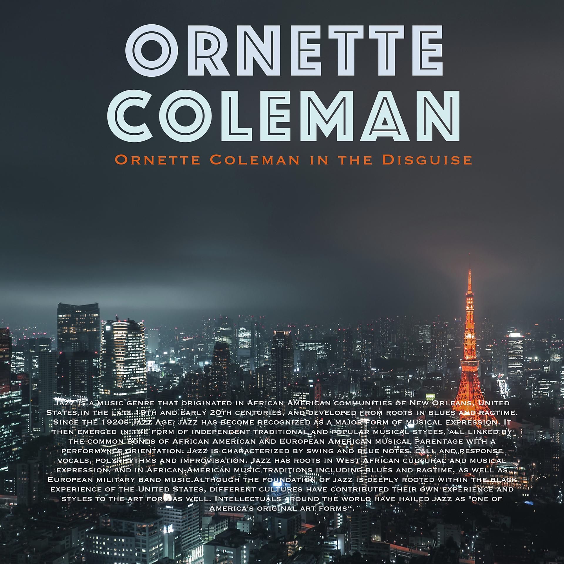 Постер альбома Ornette Coleman in The Disguise