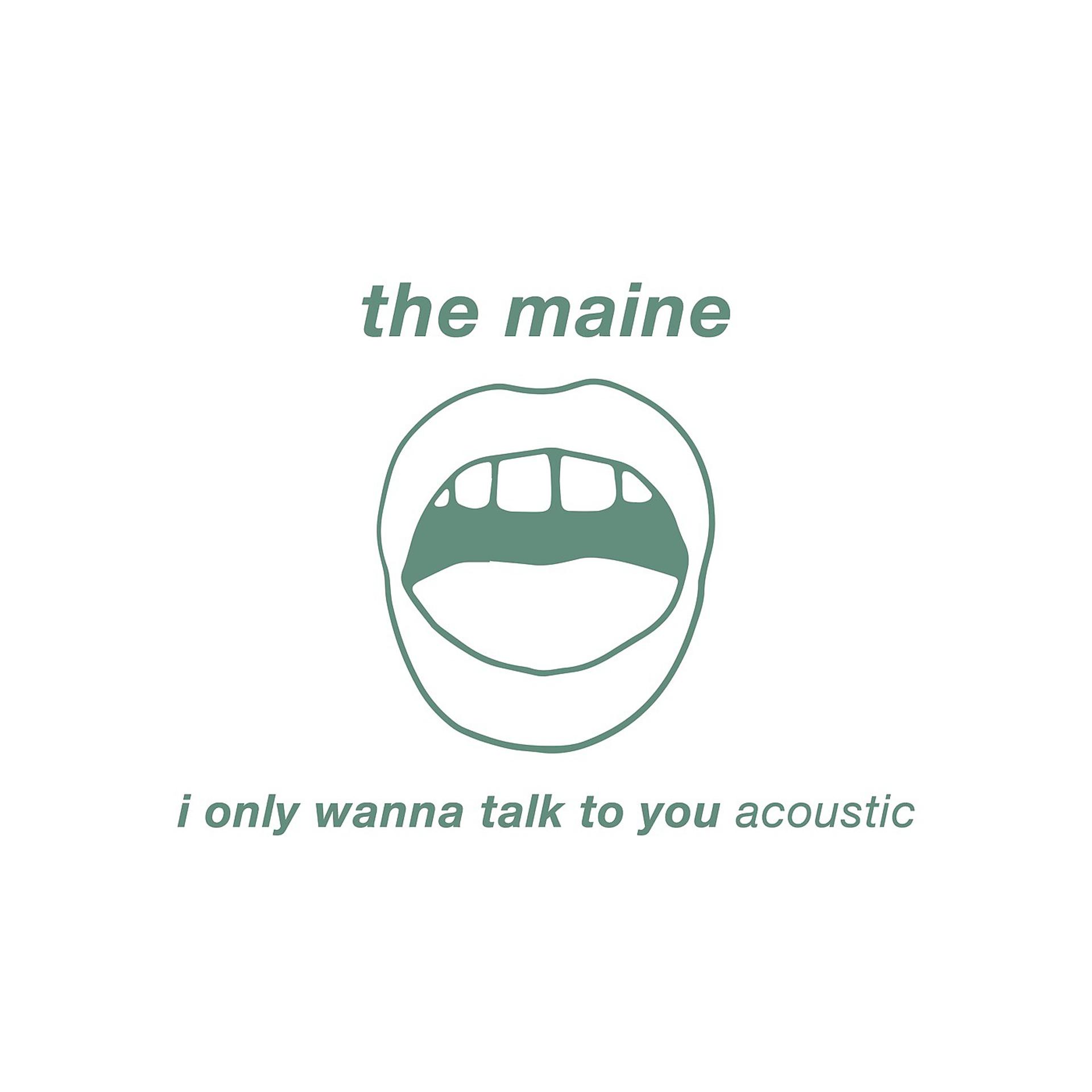 Постер альбома I Only Wanna Talk to You (Acoustic)
