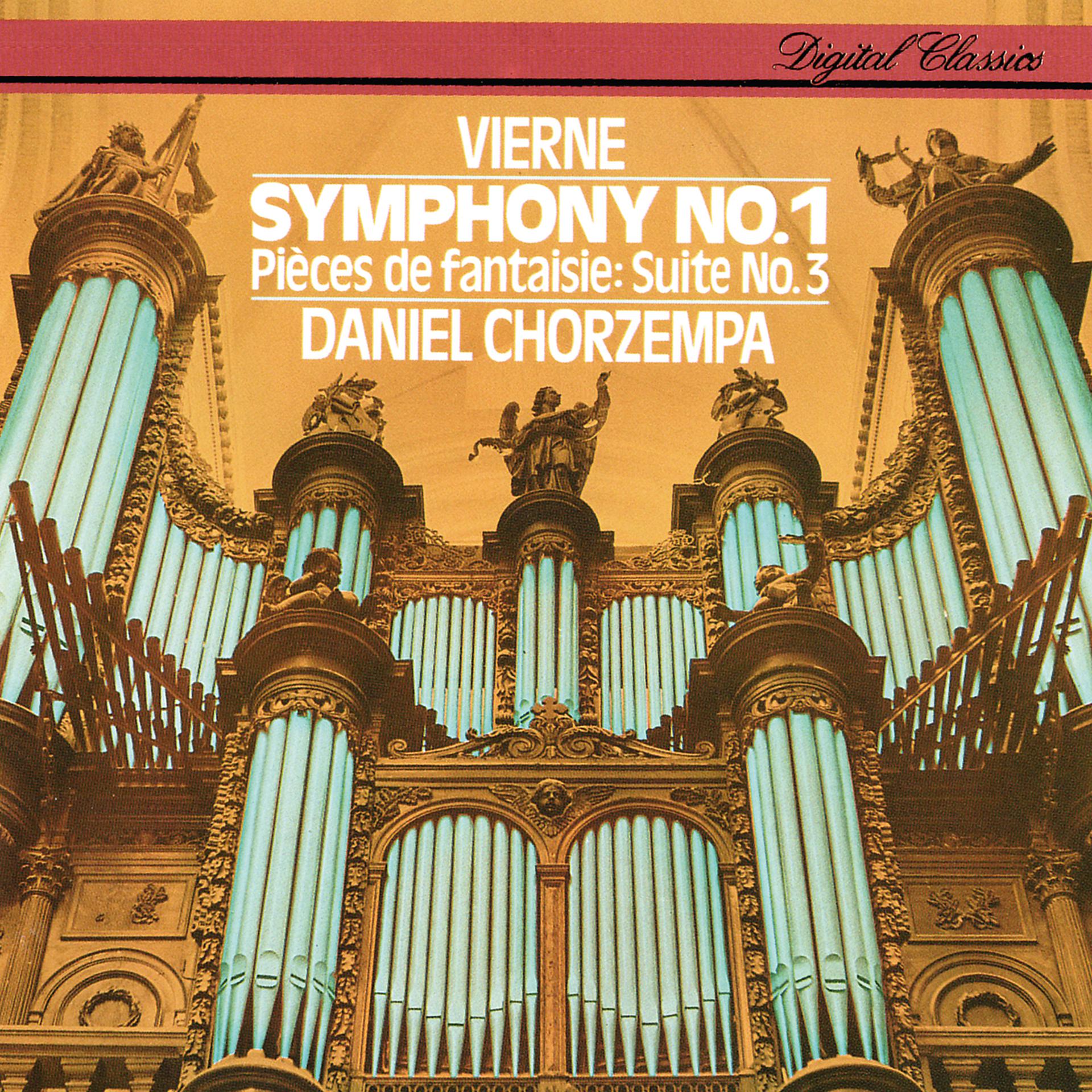 Постер альбома Vierne: Organ Symphony No.1; Pièces de fantaisie