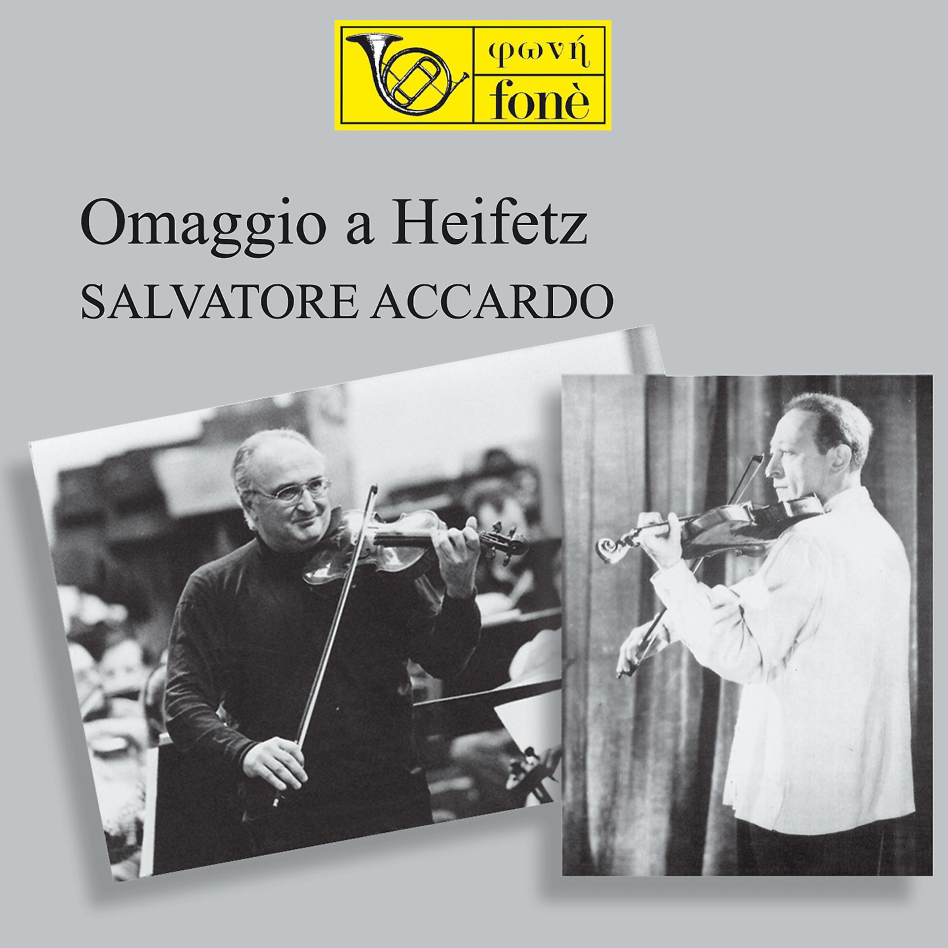 Постер альбома Omaggio a Heifetz