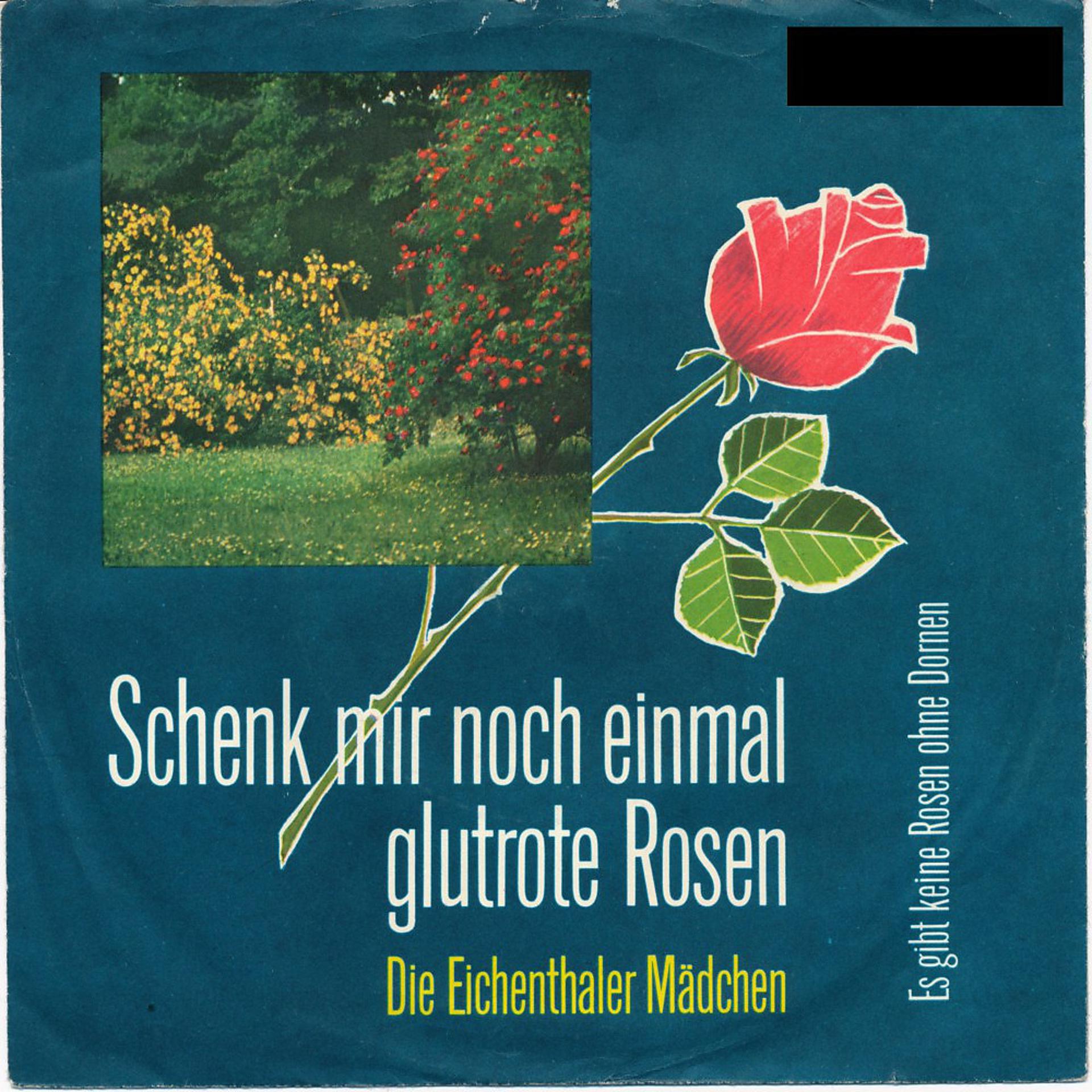 Постер альбома Schenk mir noch einmal glutrote Rosen - Es gibt keine Rosen ohne Dornen