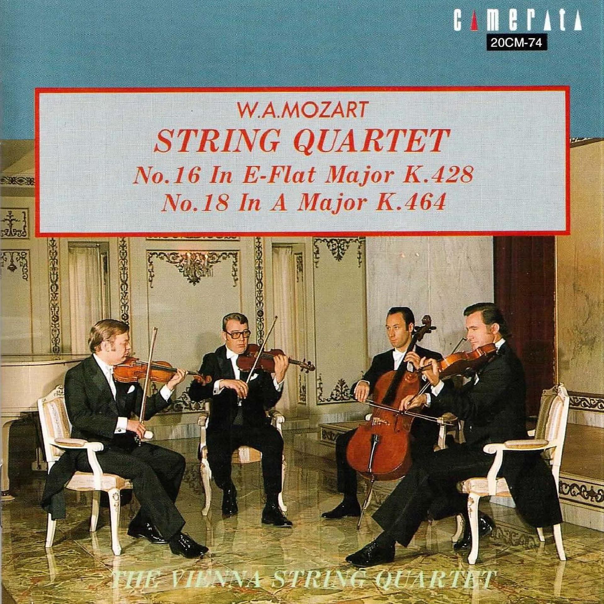 Постер альбома Mozart: String Quartet Nos. 16 & 18